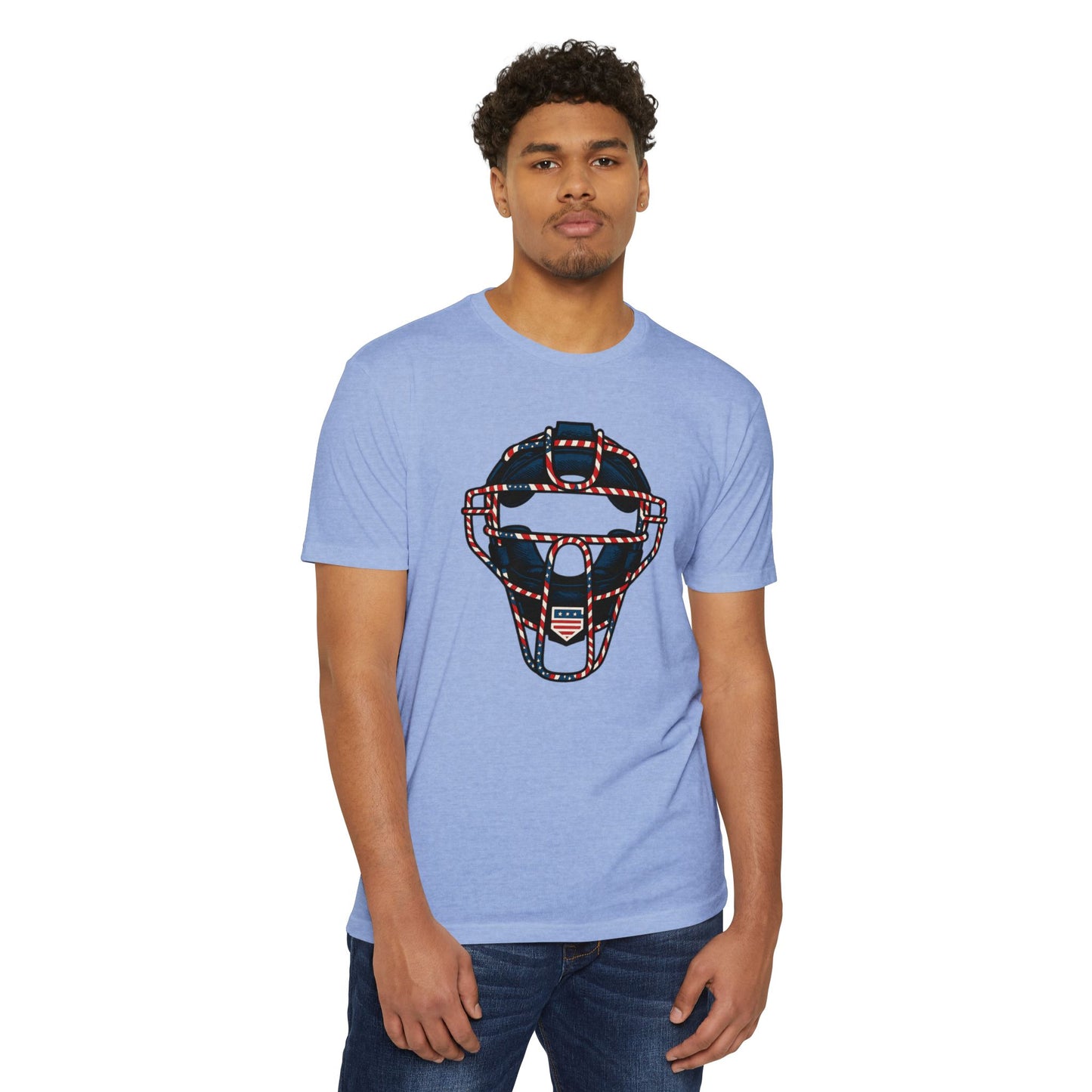 Patriot Umpire Mask OS- Gym T-shirt