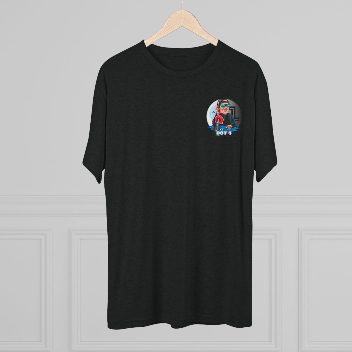 Dot 1 Podcast Unisex Tri-Blend Crew Tee