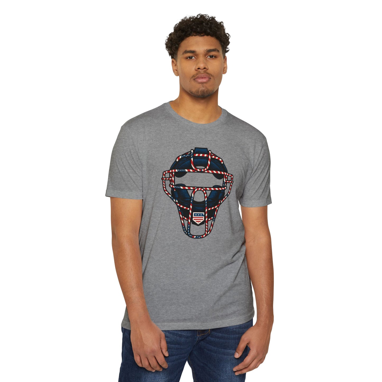 Patriot Umpire Mask OS- Gym T-shirt