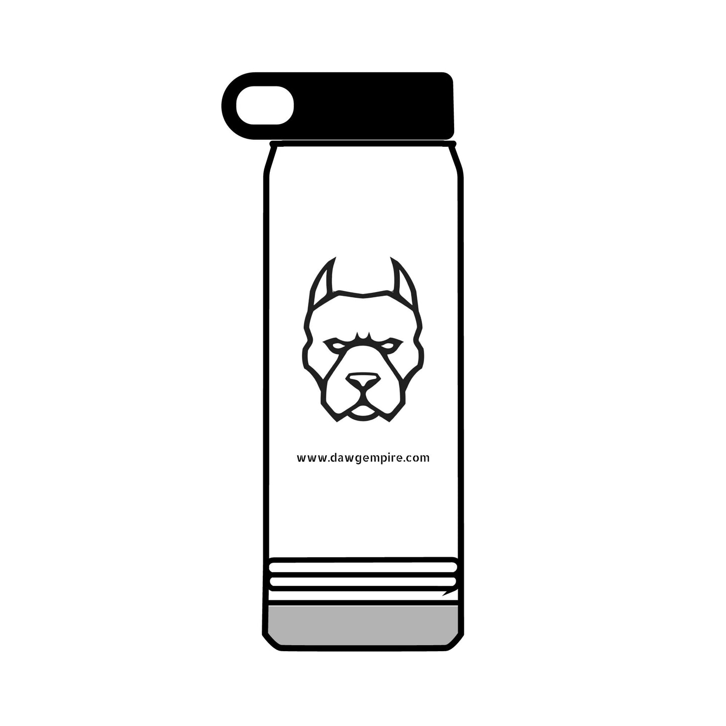 Dawg Empire 32oz Water Bottle - Stylish Hydration for Dog Lovers
