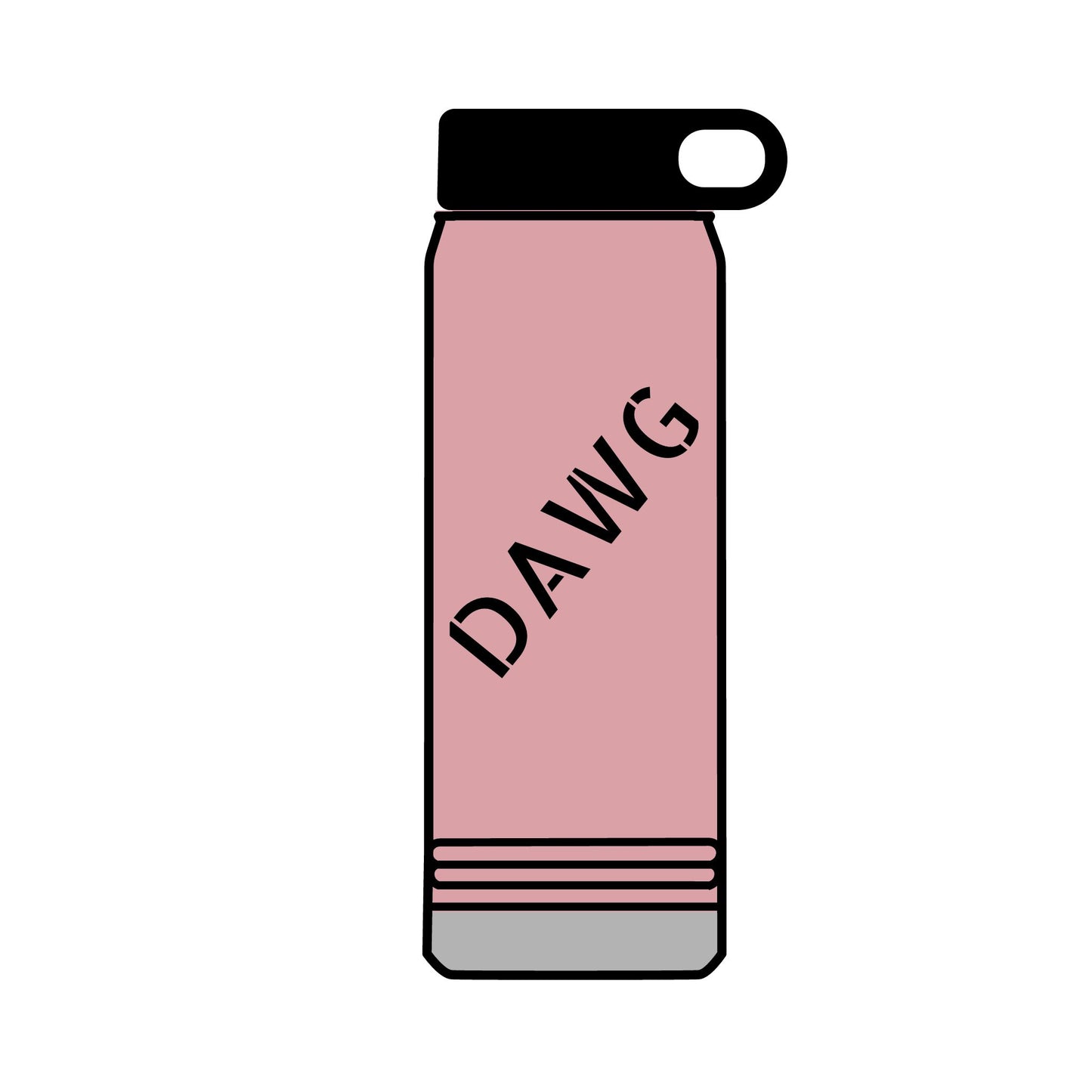 Dawg Empire 32oz Water Bottle - Stylish Hydration for Dog Lovers