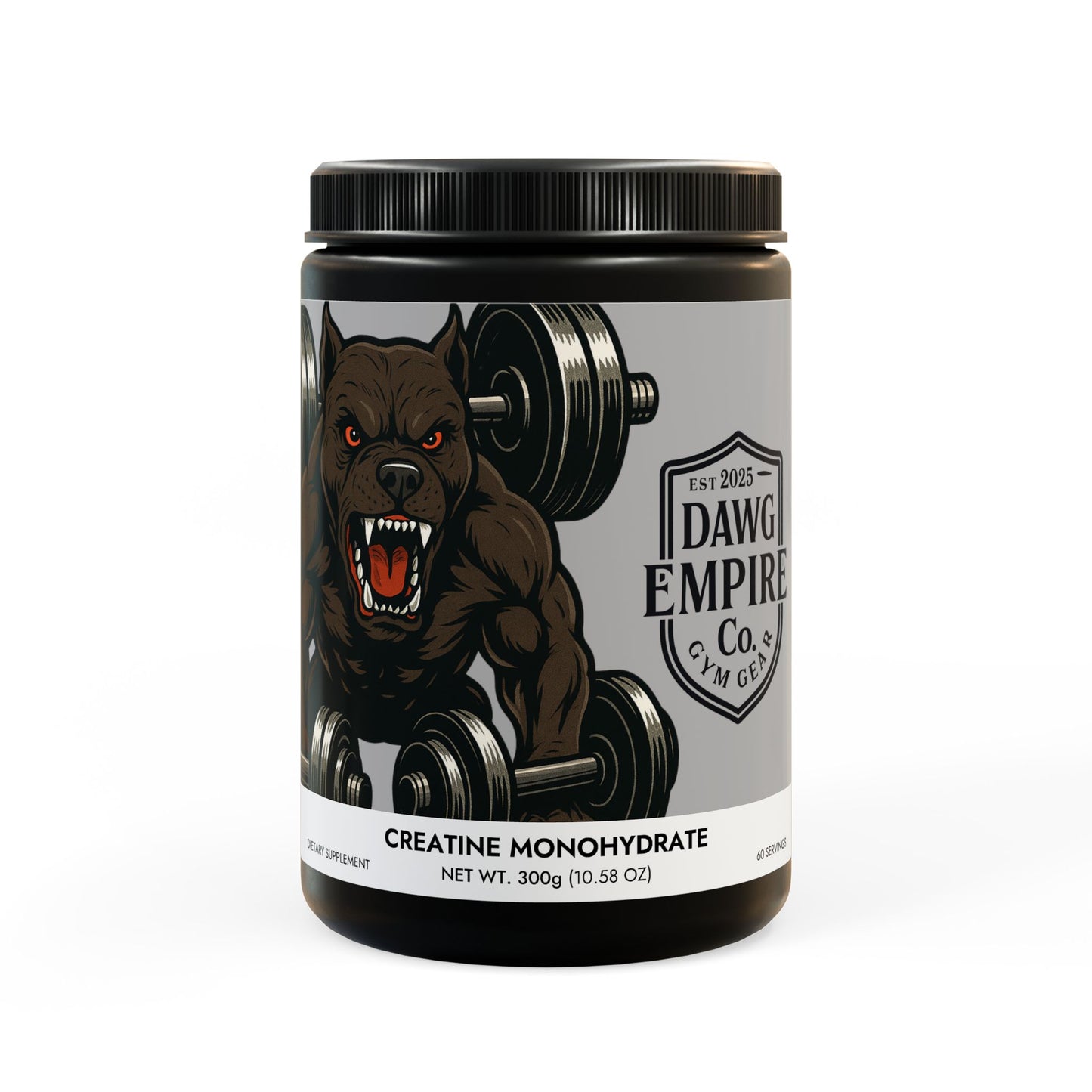 DE Creatine Monohydrate Supplement (300g, 10.58oz)