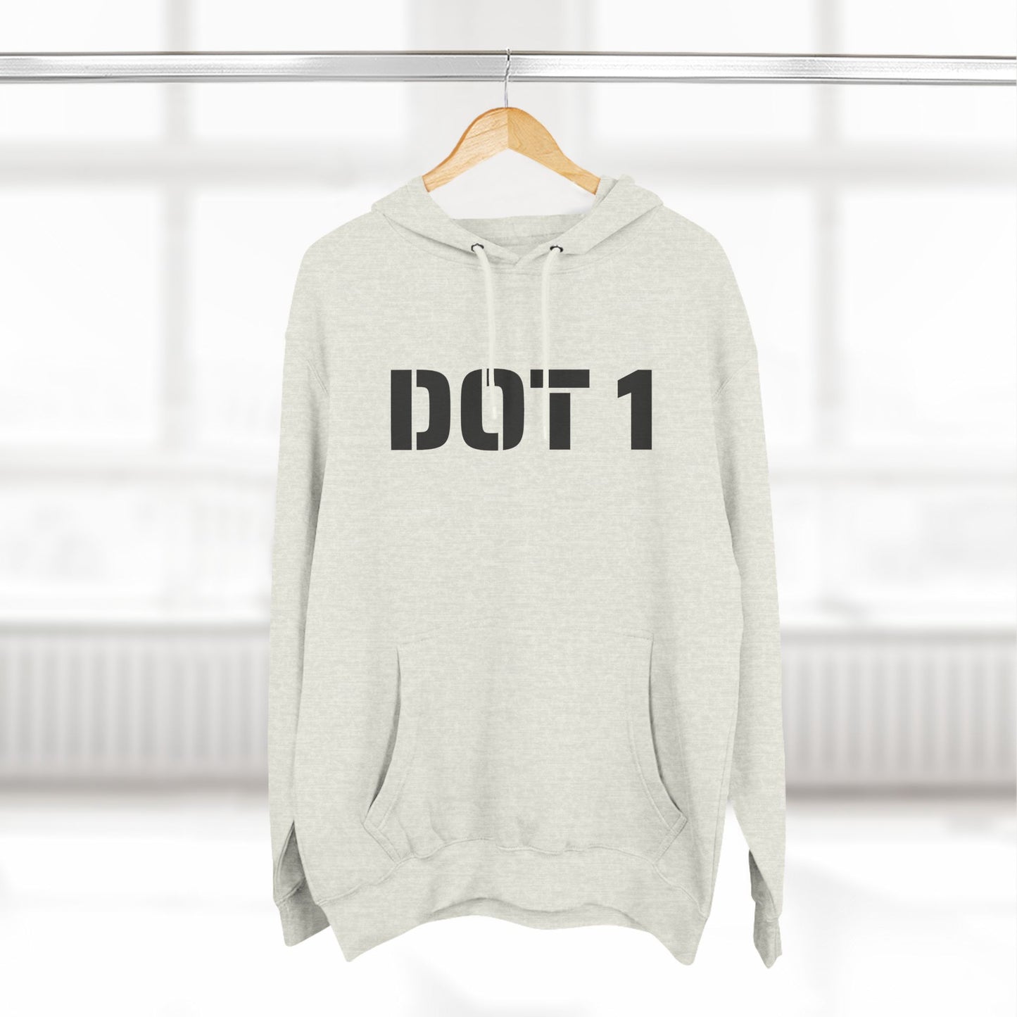 Fleece Hoodie - DOT 1 Gym Hoodie