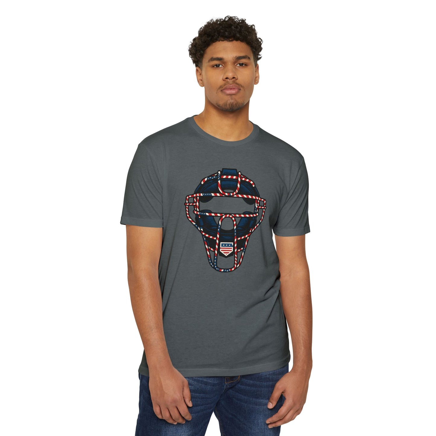 Patriot Umpire Mask OS- Gym T-shirt