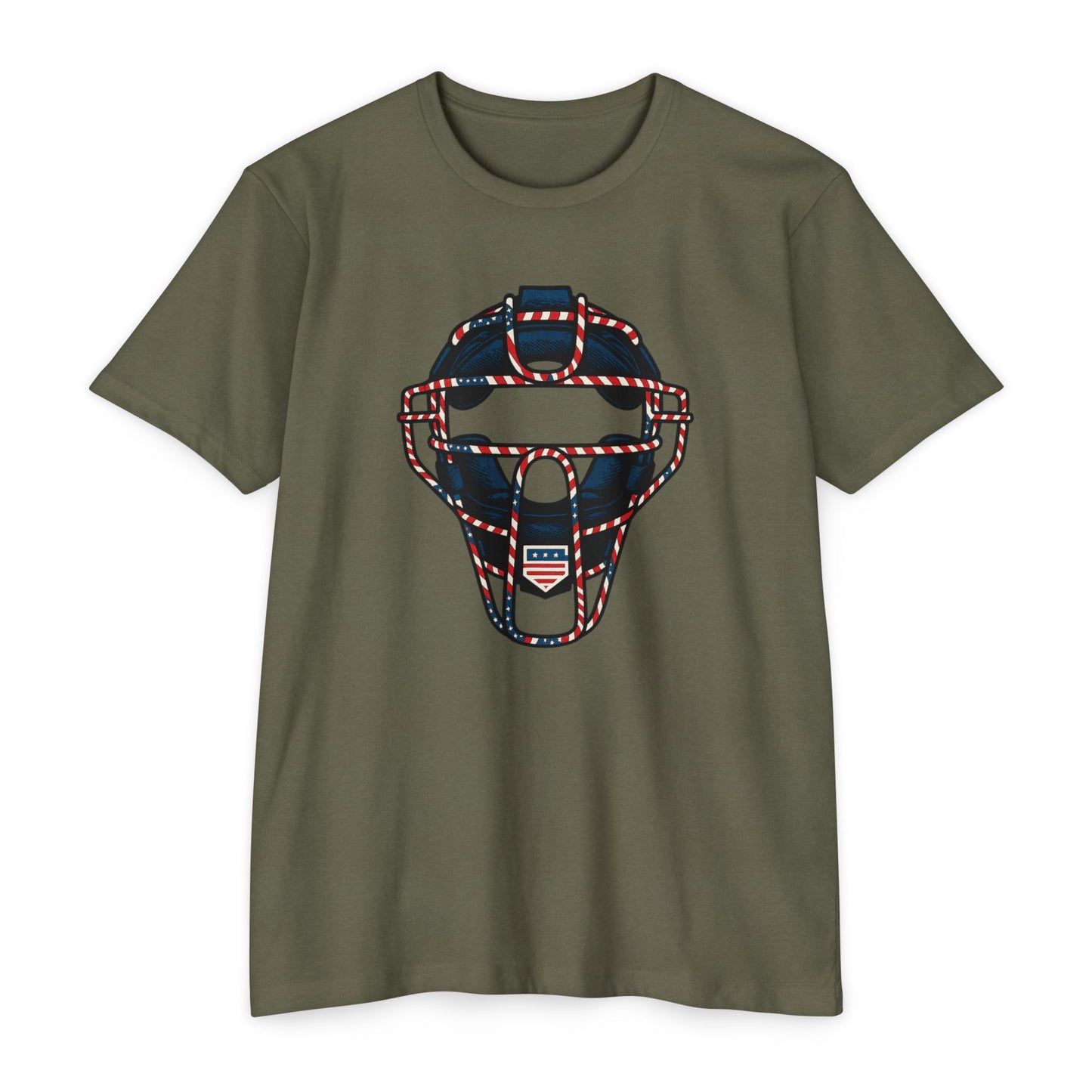 Patriot Umpire Mask OS- Gym T-shirt