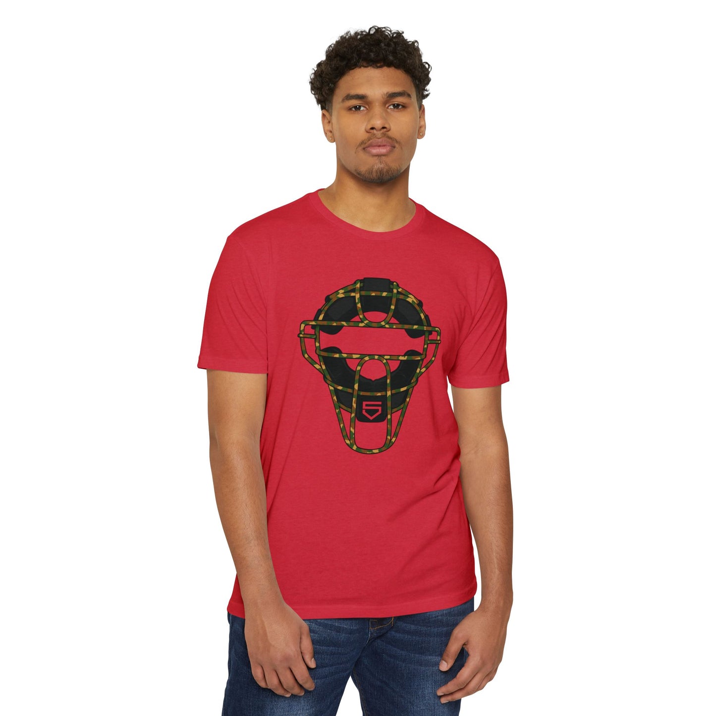 OS Veterans Day Umpire Mask Gym T