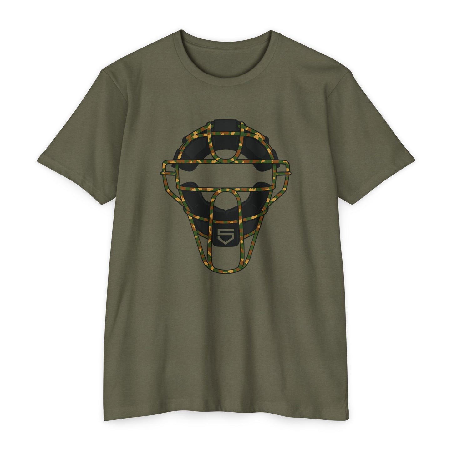 OS Veterans Day Umpire Mask Gym T