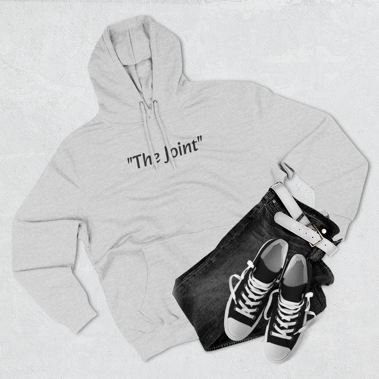 Gym Hoodie - 'The Joint' Three-Panel Fleece Hoodie