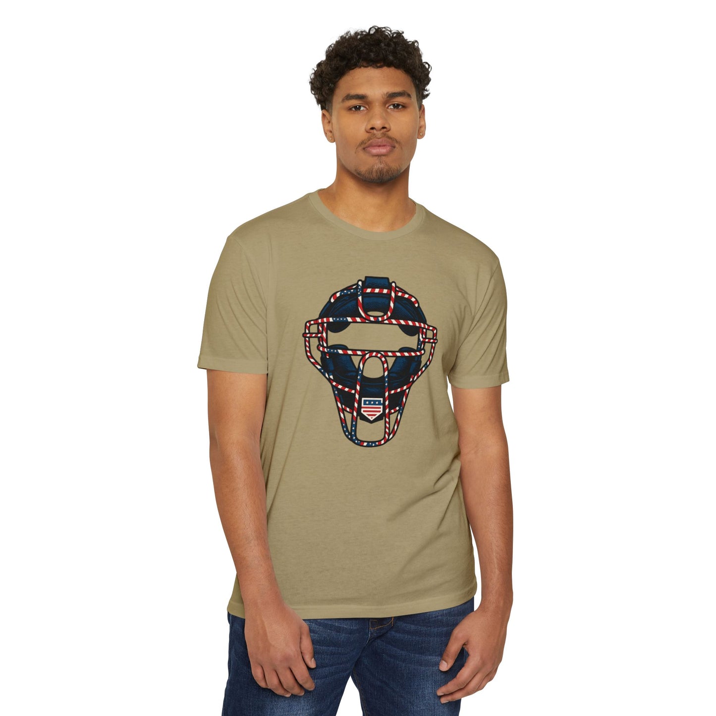 Patriot Umpire Mask OS- Gym T-shirt