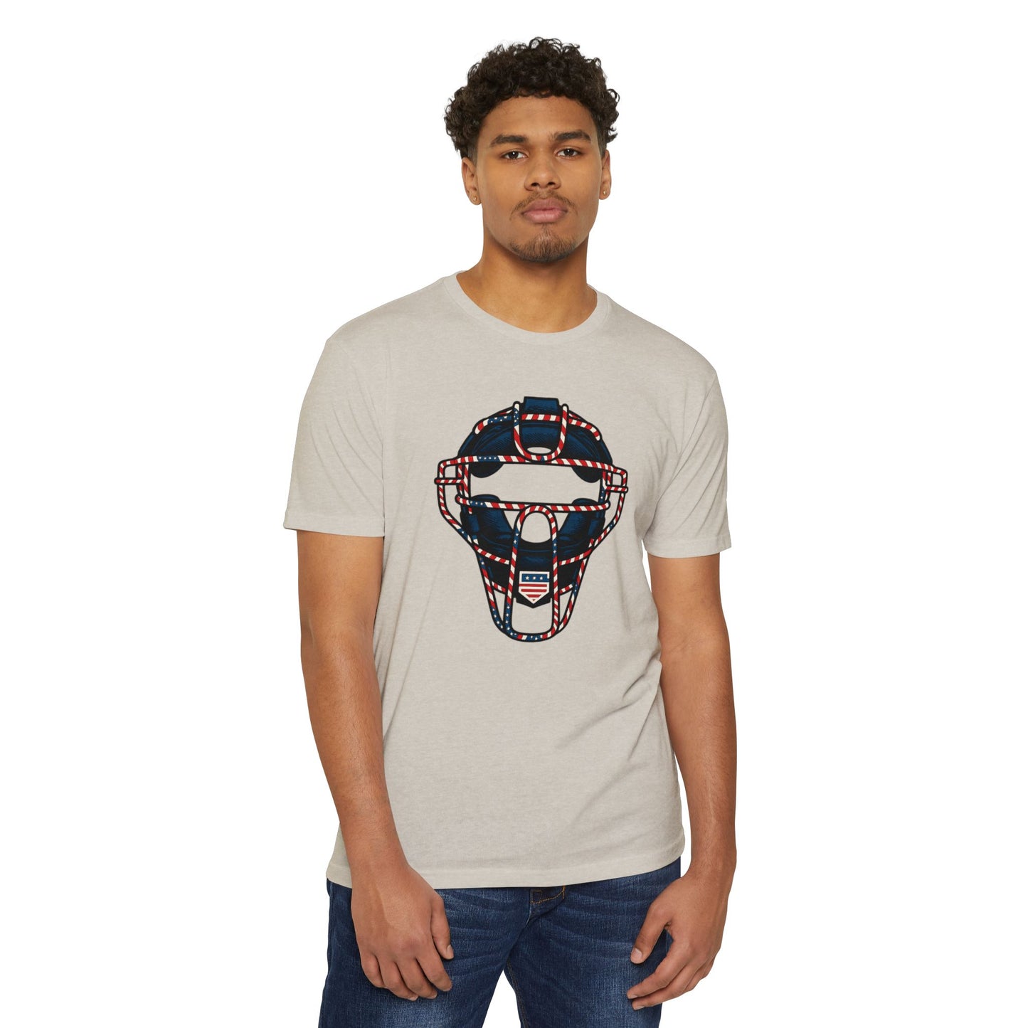 Patriot Umpire Mask OS- Gym T-shirt