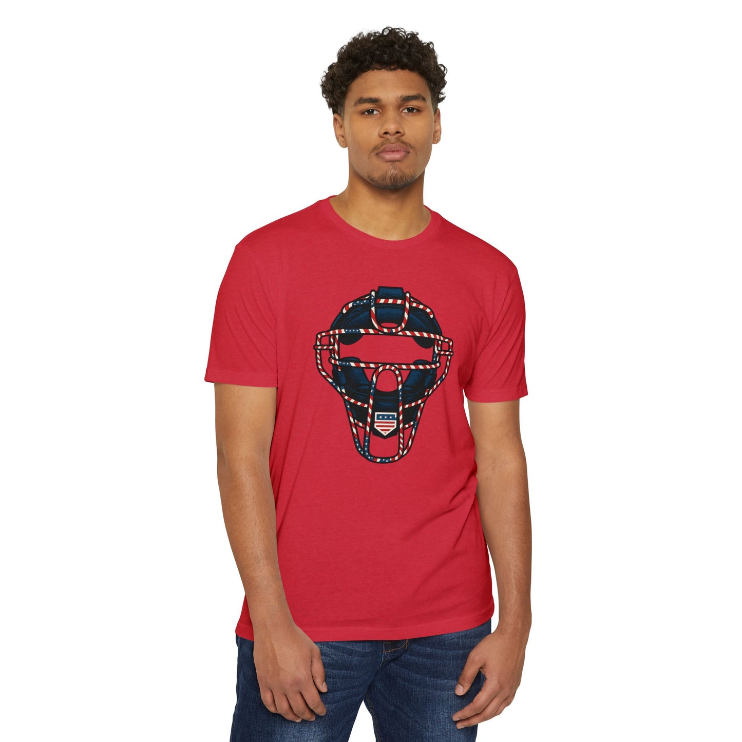 Patriot Umpire Mask OS- Gym T-shirt