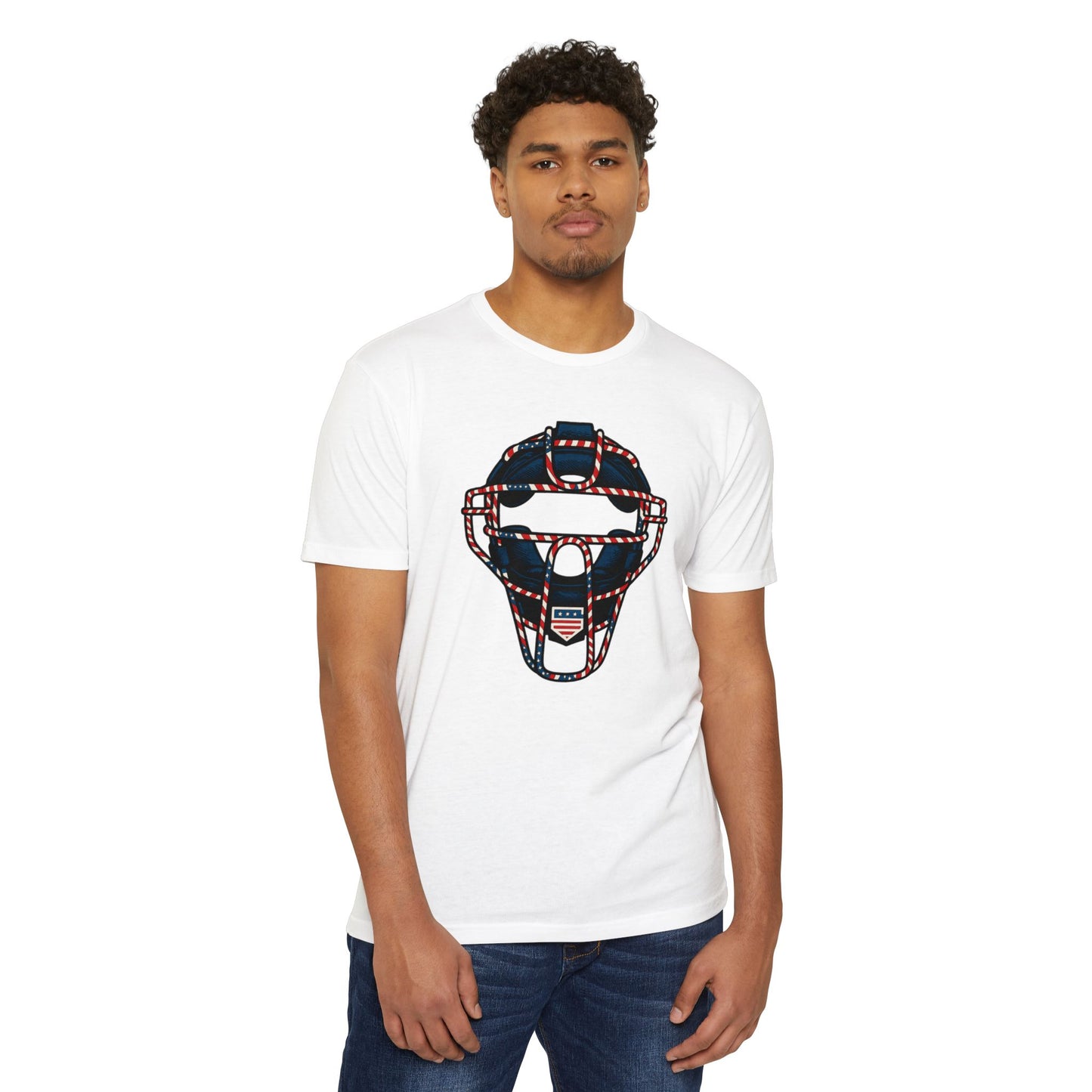 Patriot Umpire Mask OS- Gym T-shirt