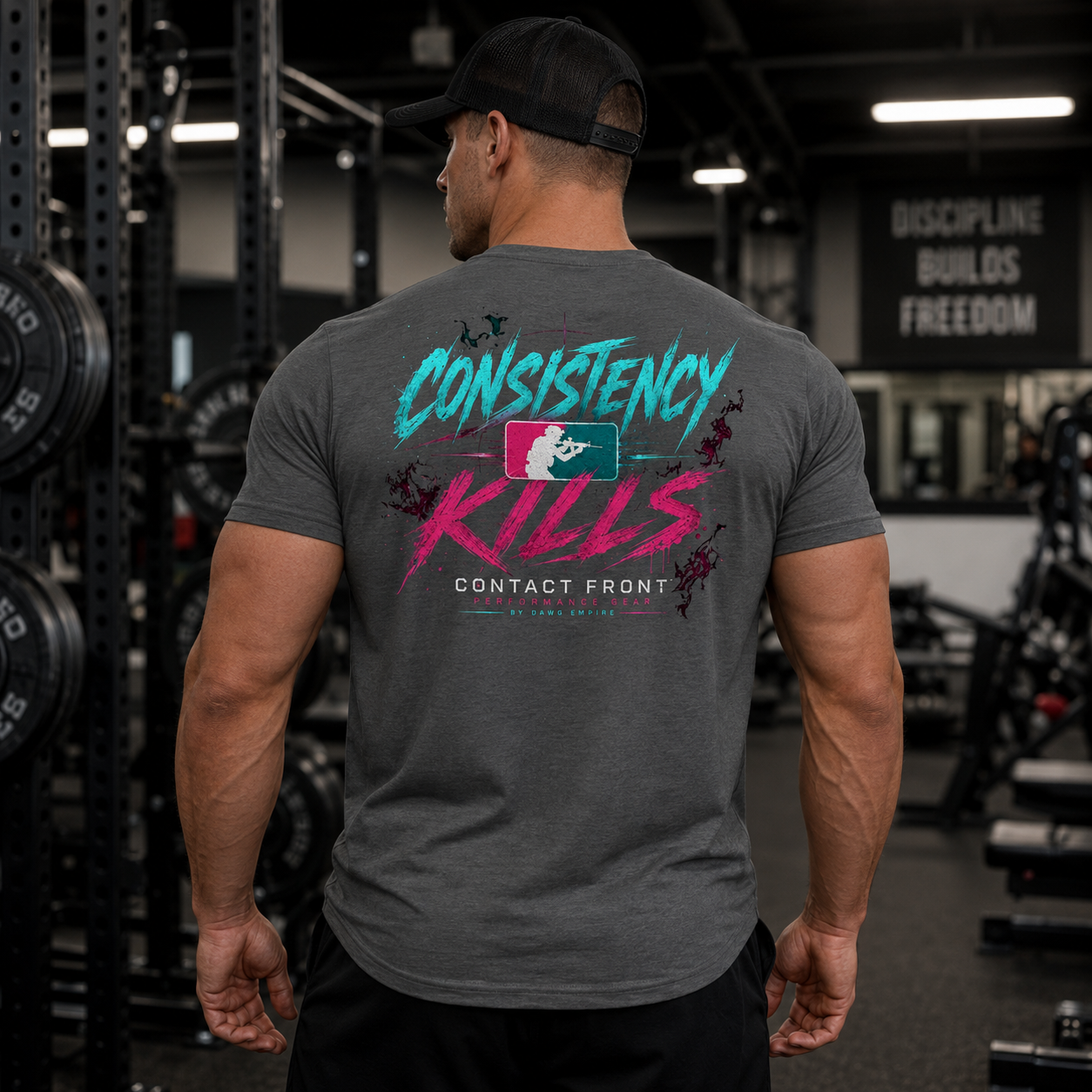 Consistency Kills Gym Tee