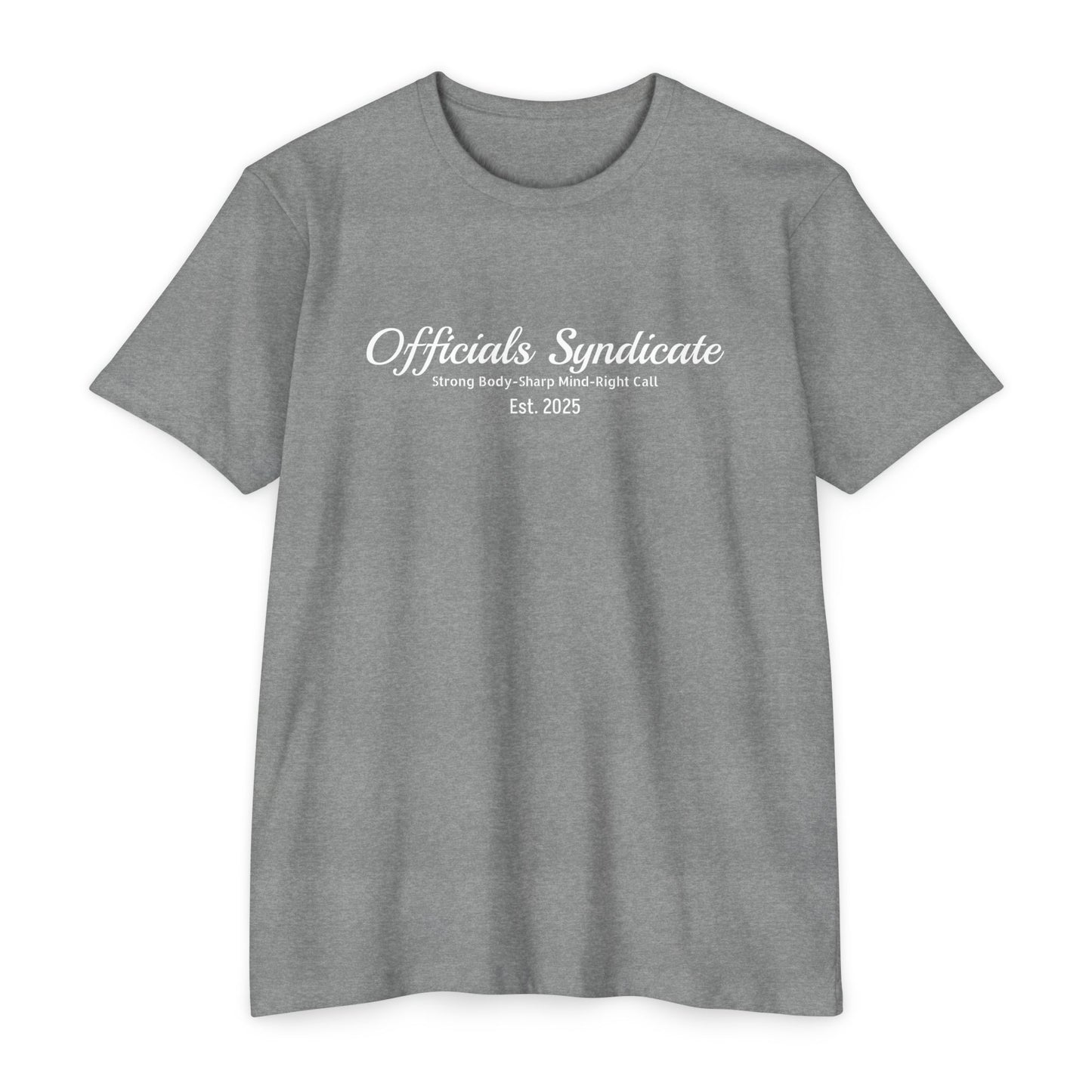 Officials Syndicate Script Gym Tee