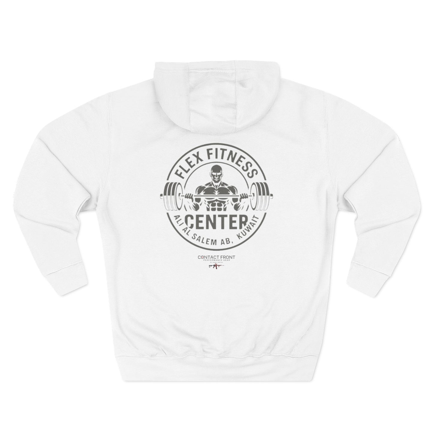 Flex Fitness Center Hoodie AASAB Gym Hoodie