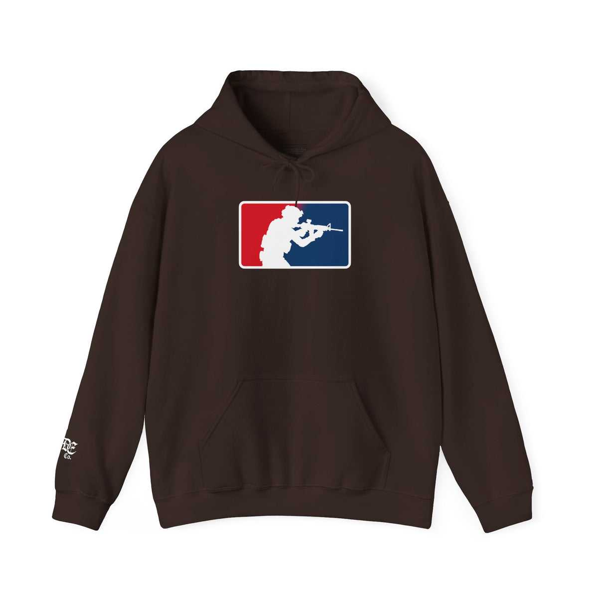 Gun Totter Contact Front Gym Hoodie