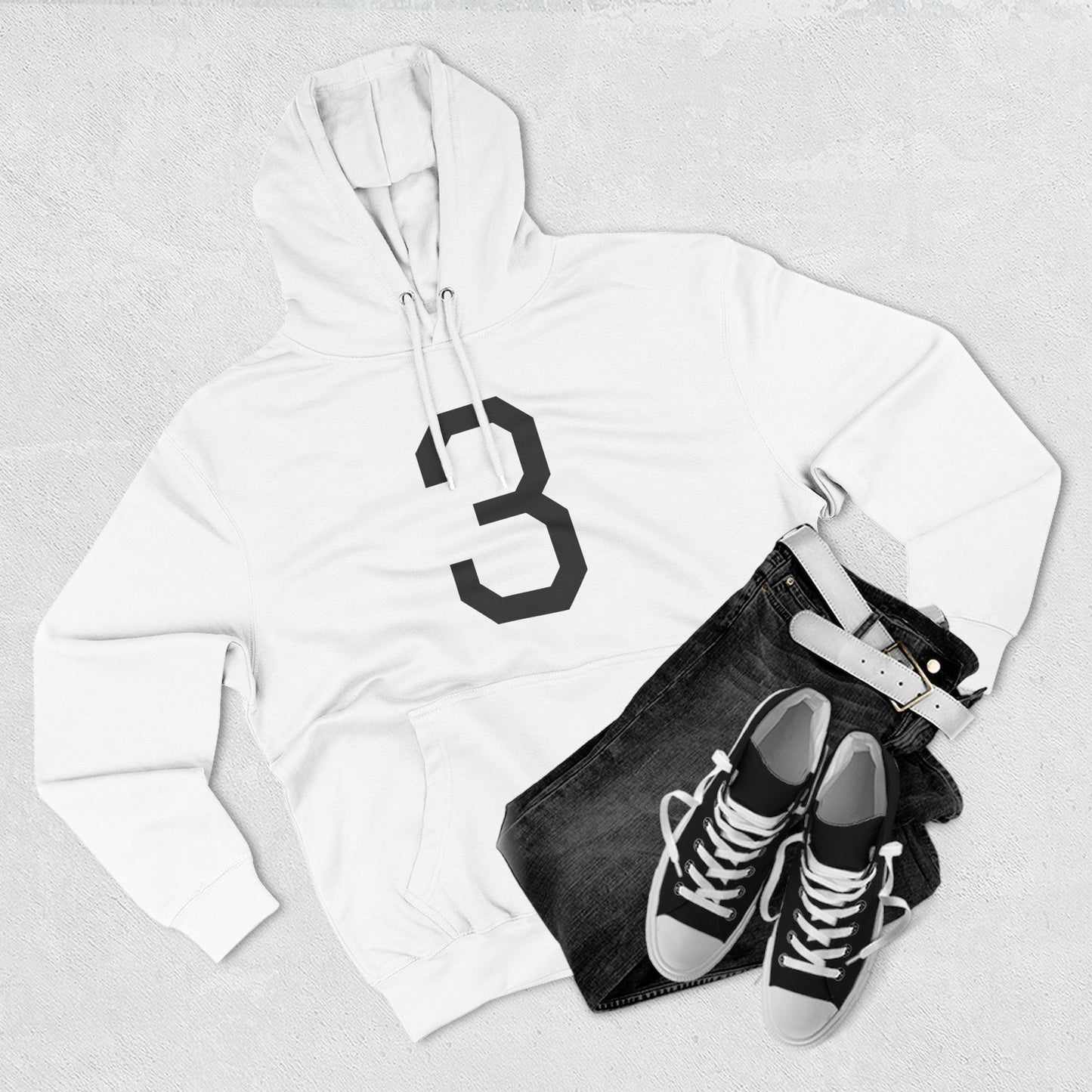 Three-Panel Fleece Hoodie | Cozy Winter Comfort, Casual Style, Perfect Gift for Friends, Unisex Fashion, Great for Holidays