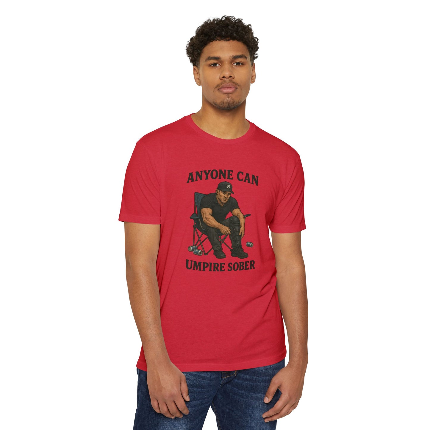 Anyone Can Umpire Sober Gym Tee