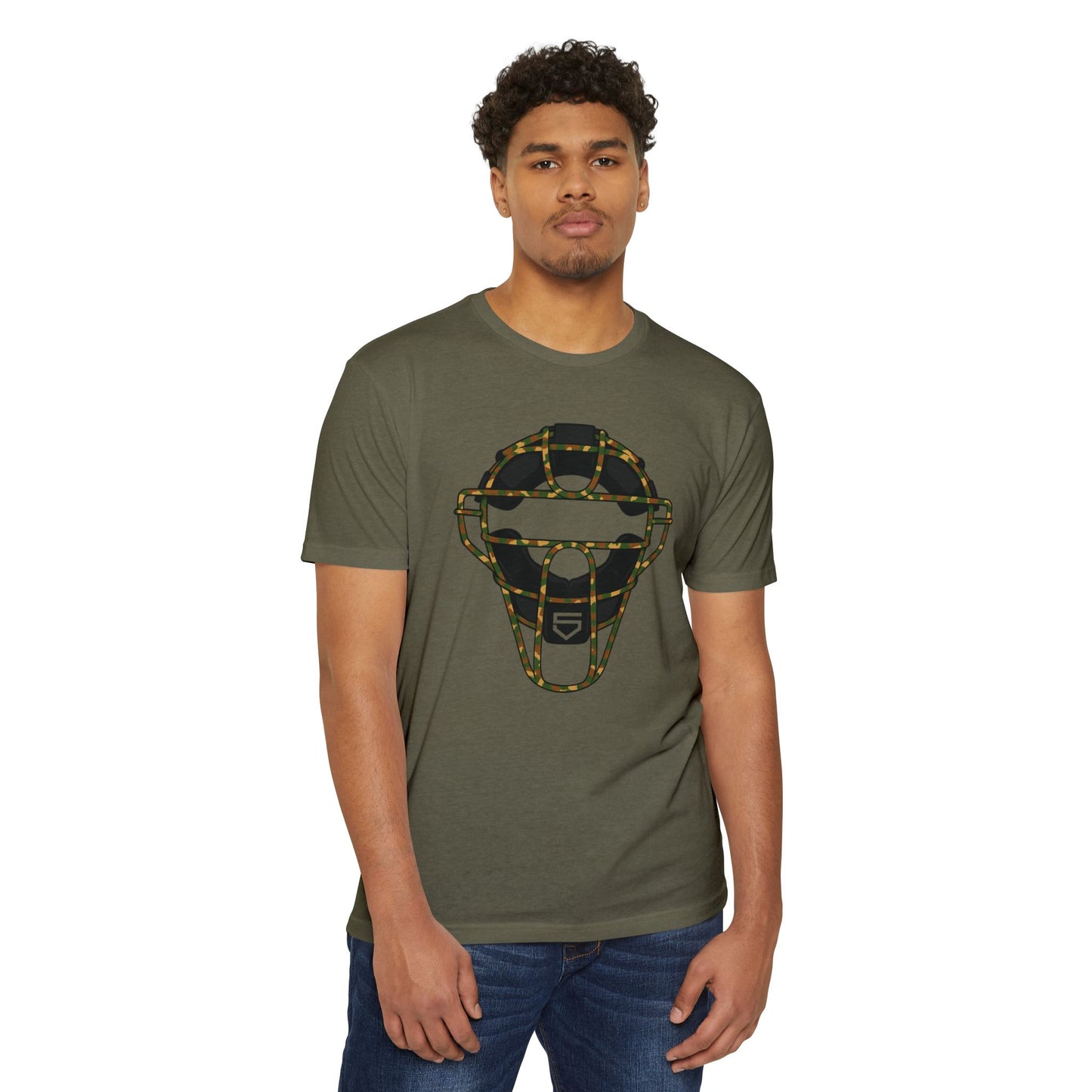 OS Veterans Day Umpire Mask Gym T