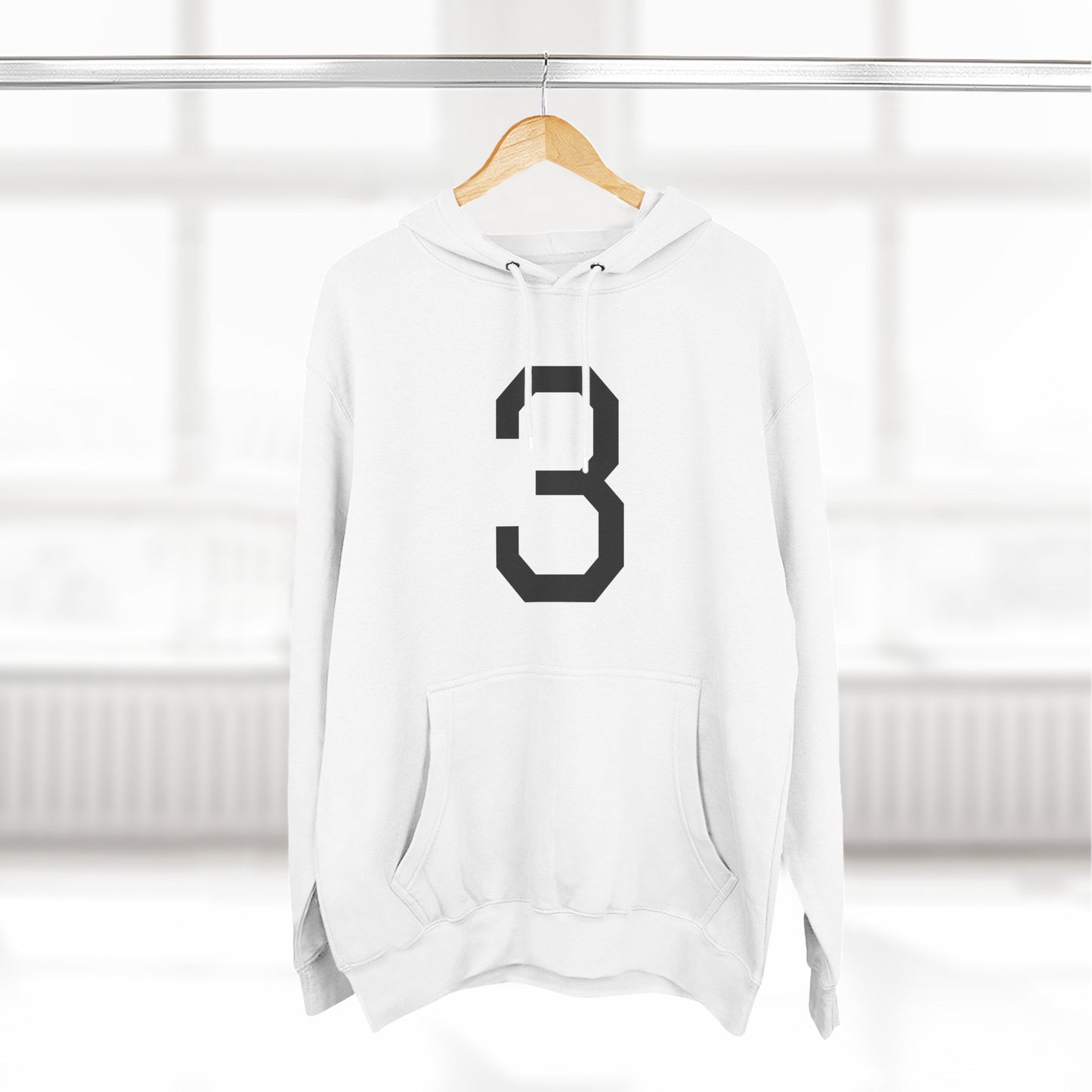 Three-Panel Fleece Hoodie | Cozy Winter Comfort, Casual Style, Perfect Gift for Friends, Unisex Fashion, Great for Holidays