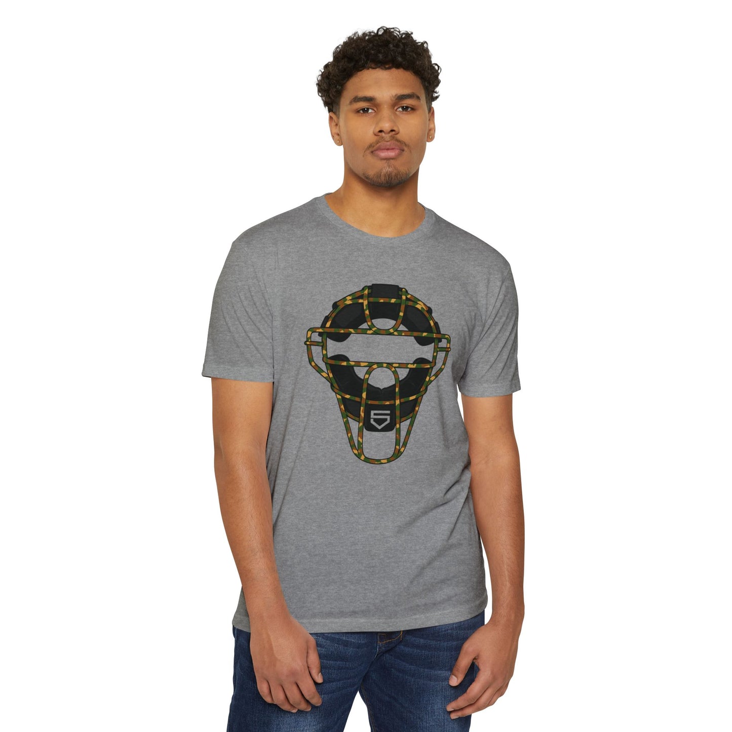 OS Veterans Day Umpire Mask Gym T