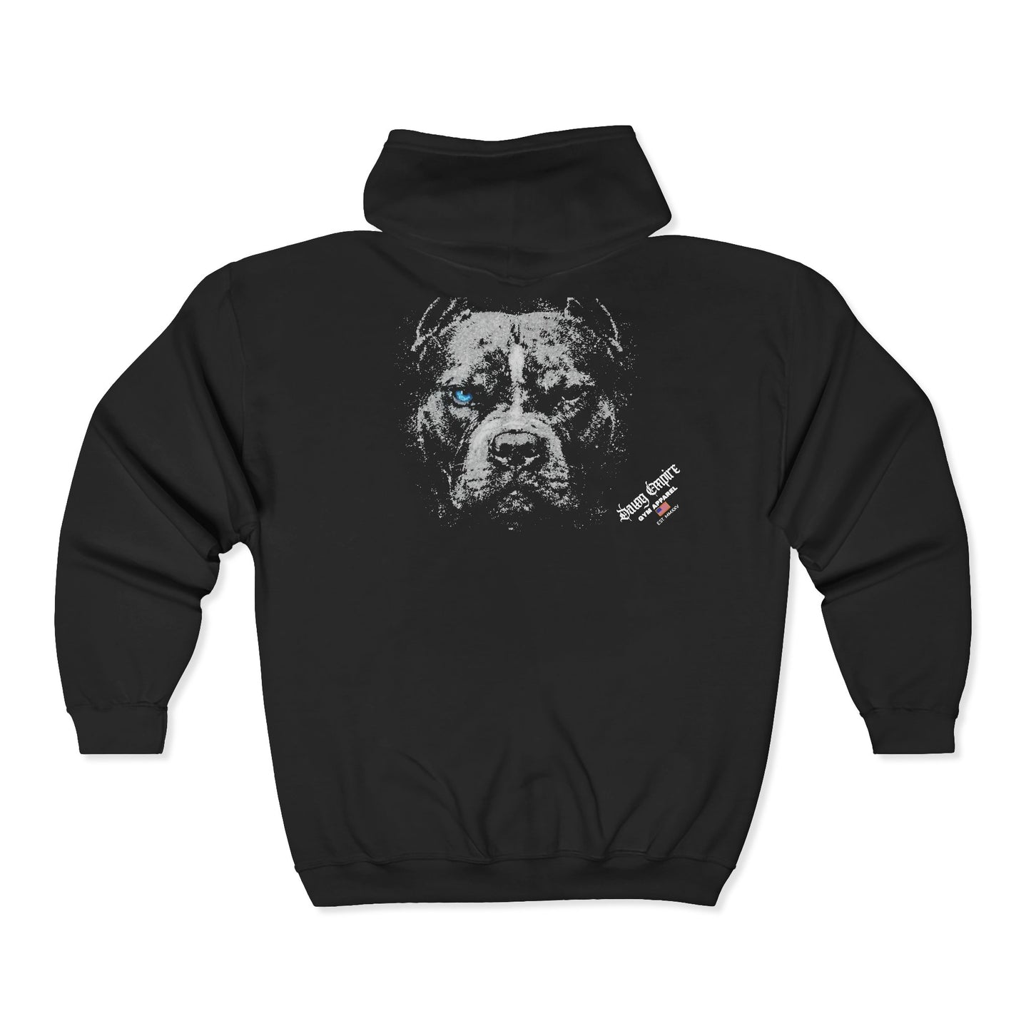 DE Zip Up Gym Hoodie