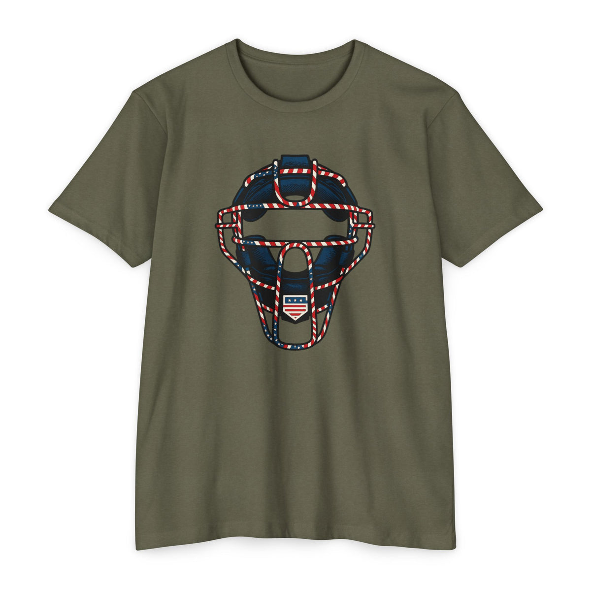 Patriot Umpire Mask OS- Gym T-shirt