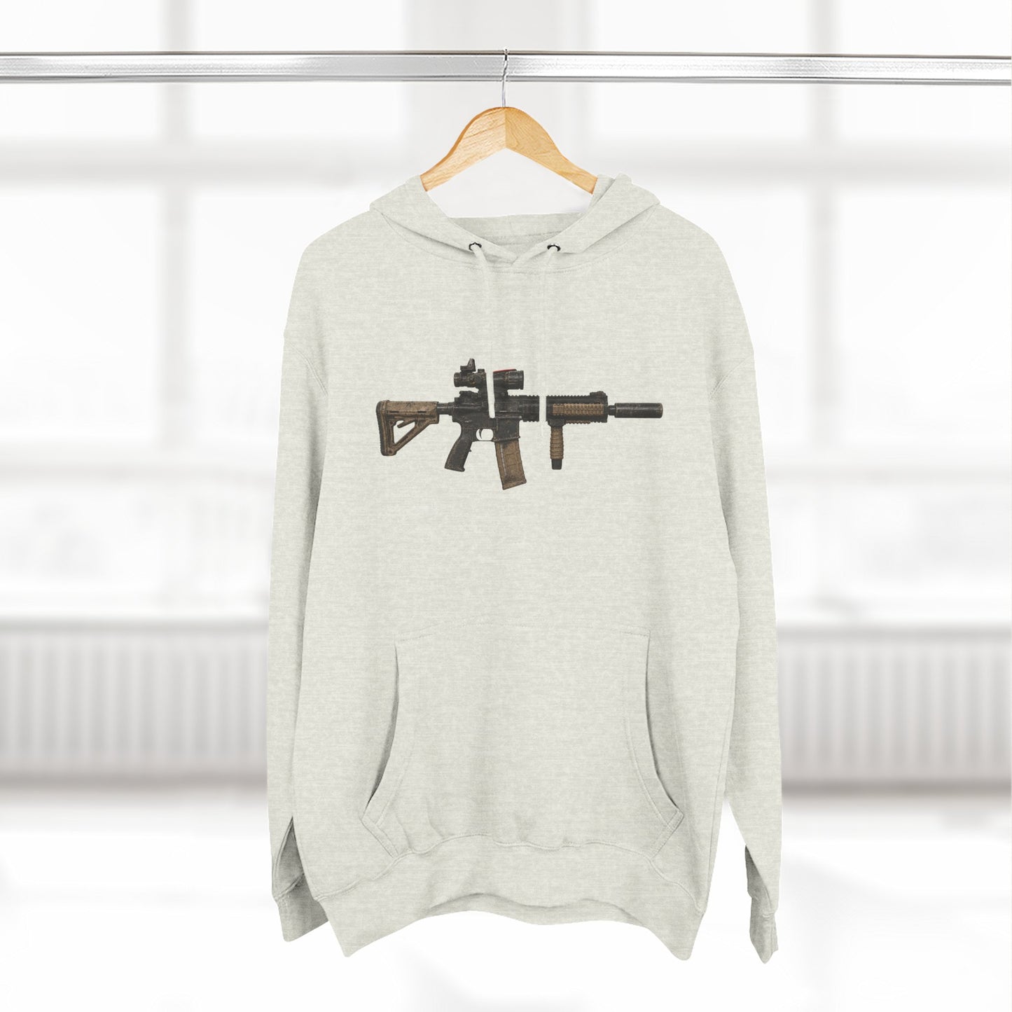 Fleece Hoodie 'AR' Gym Hoodie