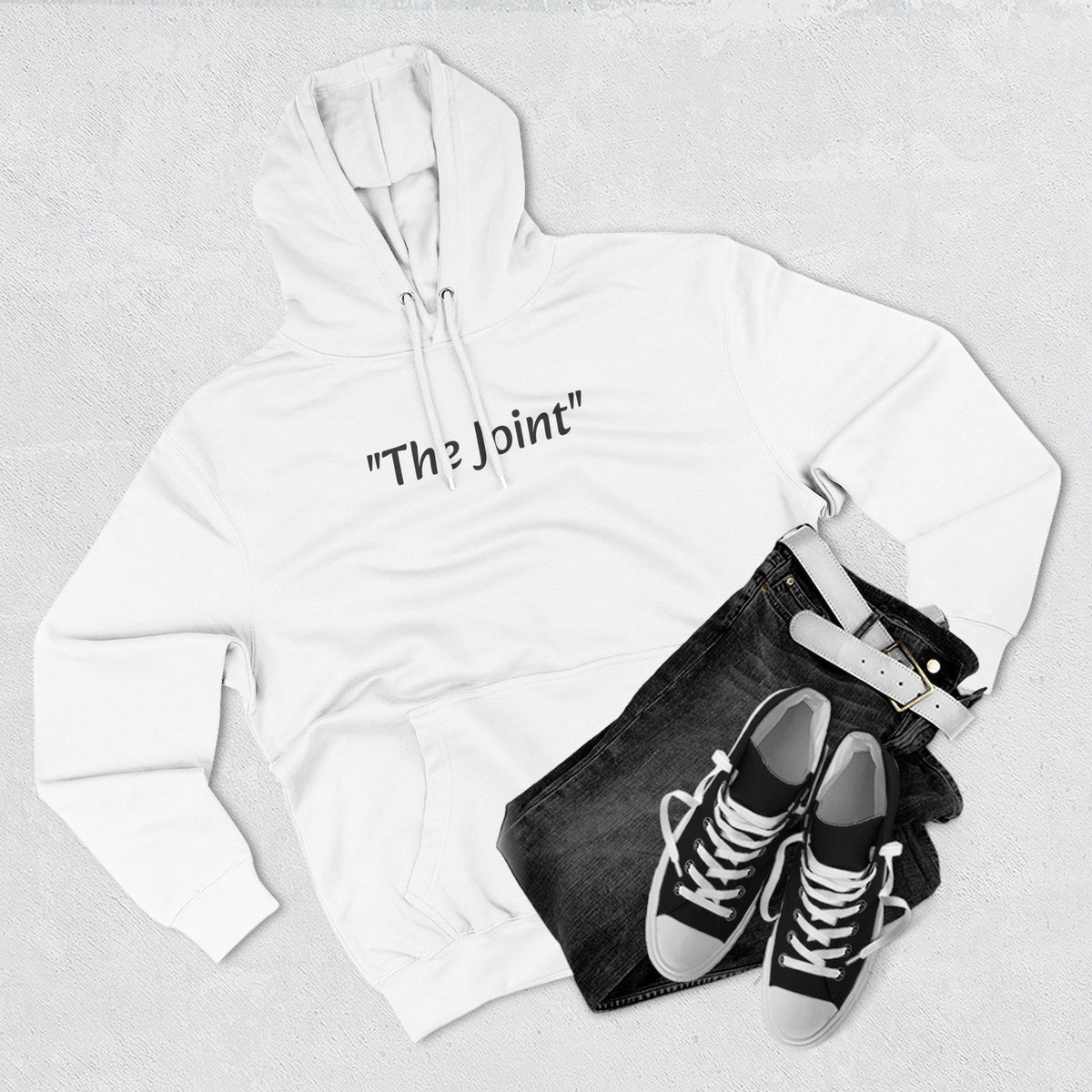 Gym Hoodie - 'The Joint' Three-Panel Fleece Hoodie