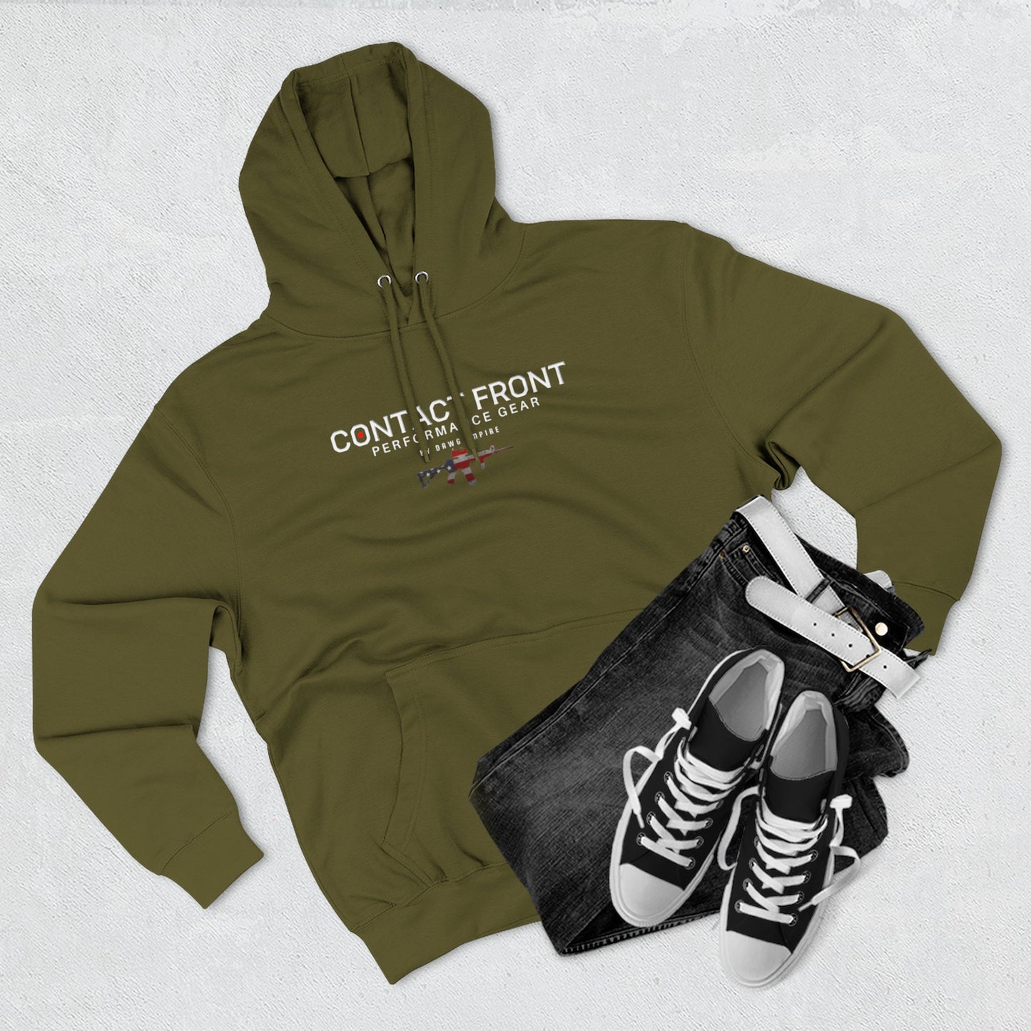 Combat Front OG Gym Hoodie