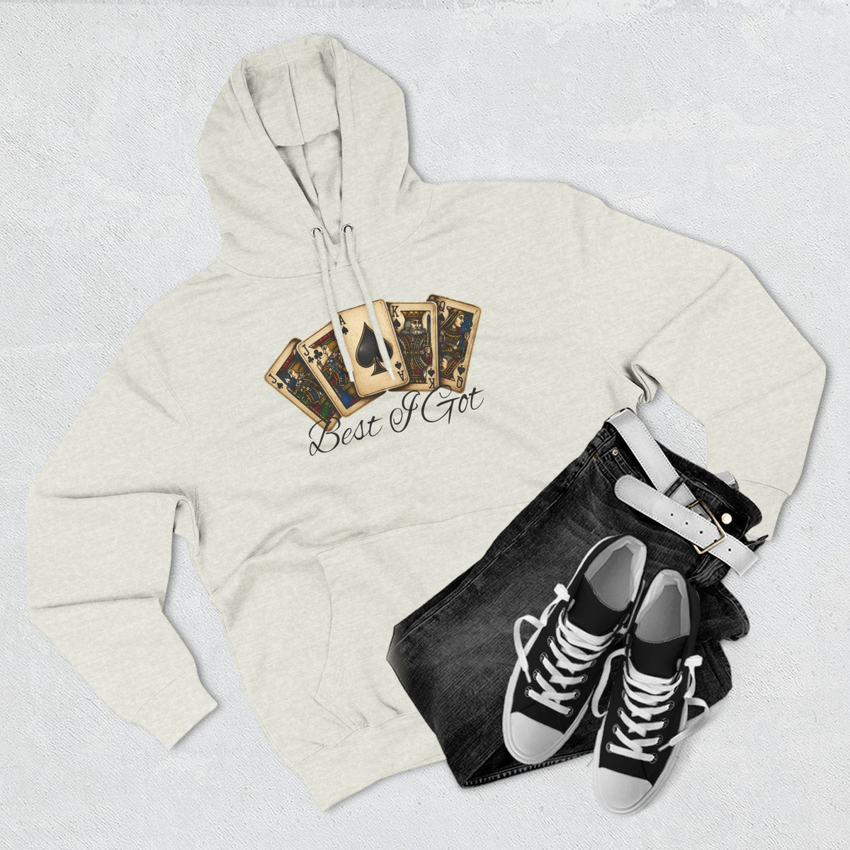 ‘Best I Got’ Gym Hoodie.