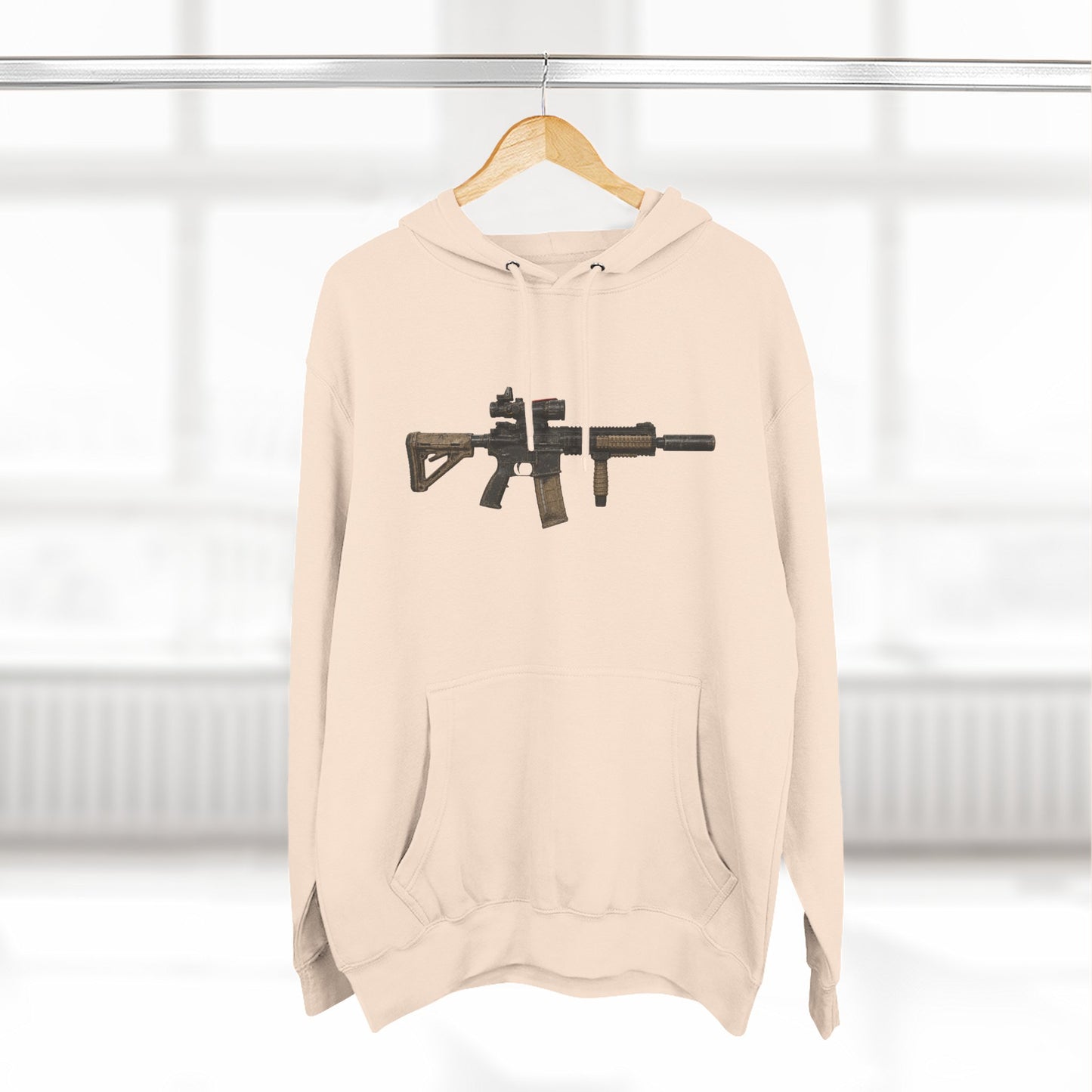 Fleece Hoodie 'AR' Gym Hoodie
