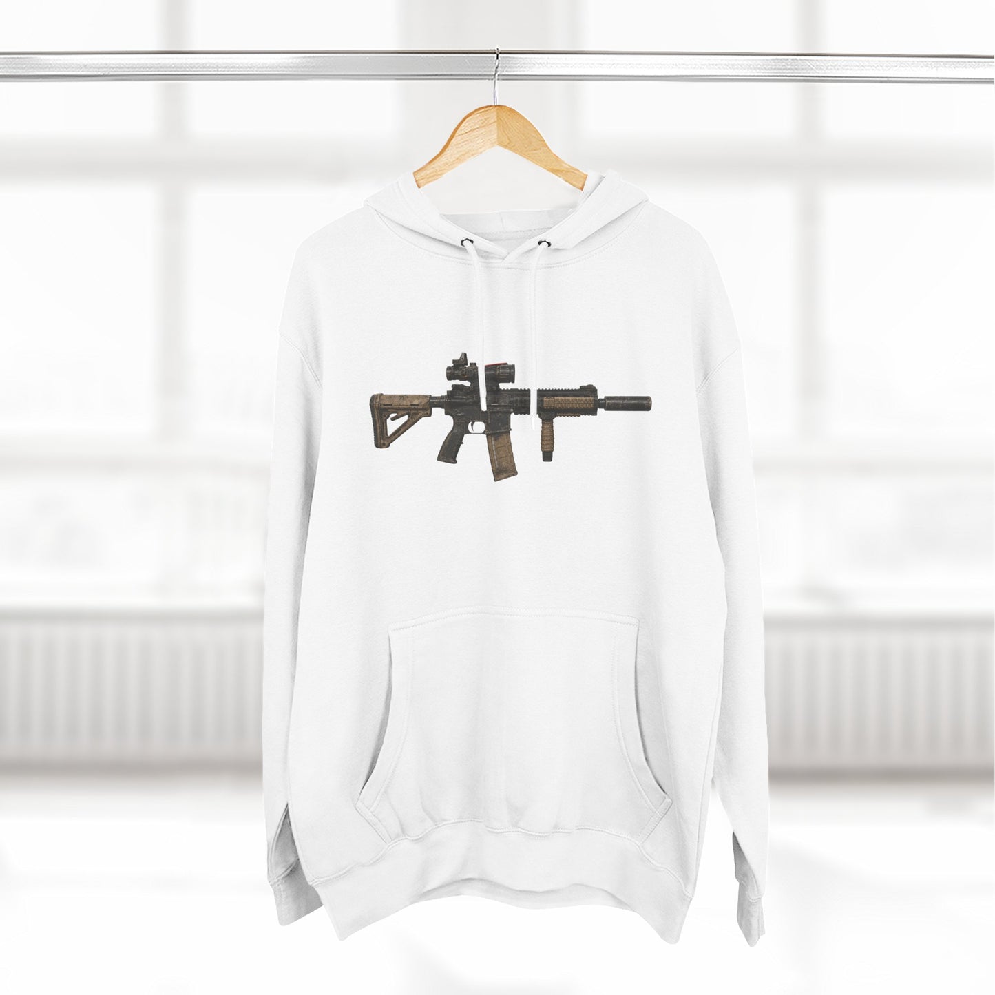 Fleece Hoodie 'AR' Gym Hoodie