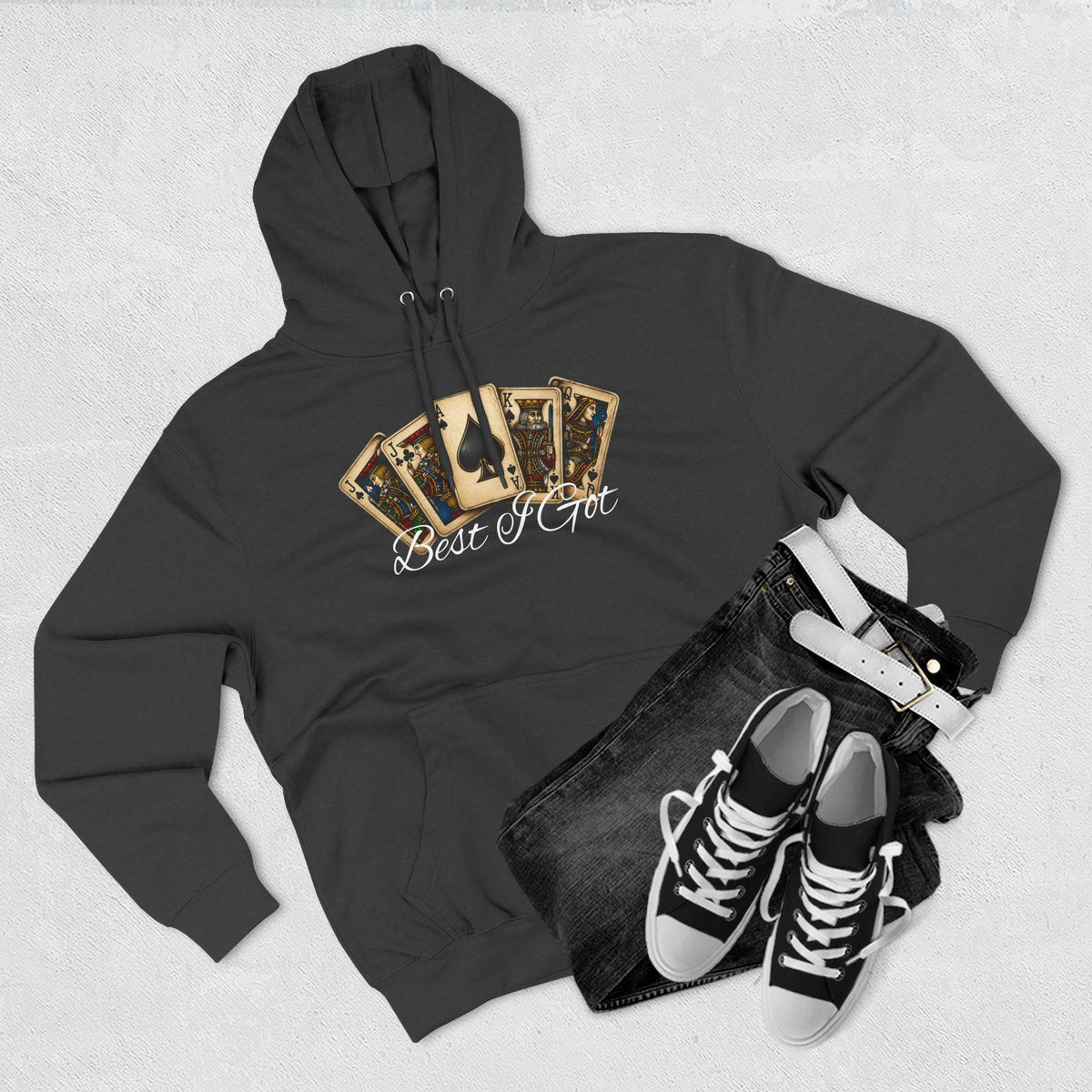 ‘Best I Got’ Gym Hoodie.