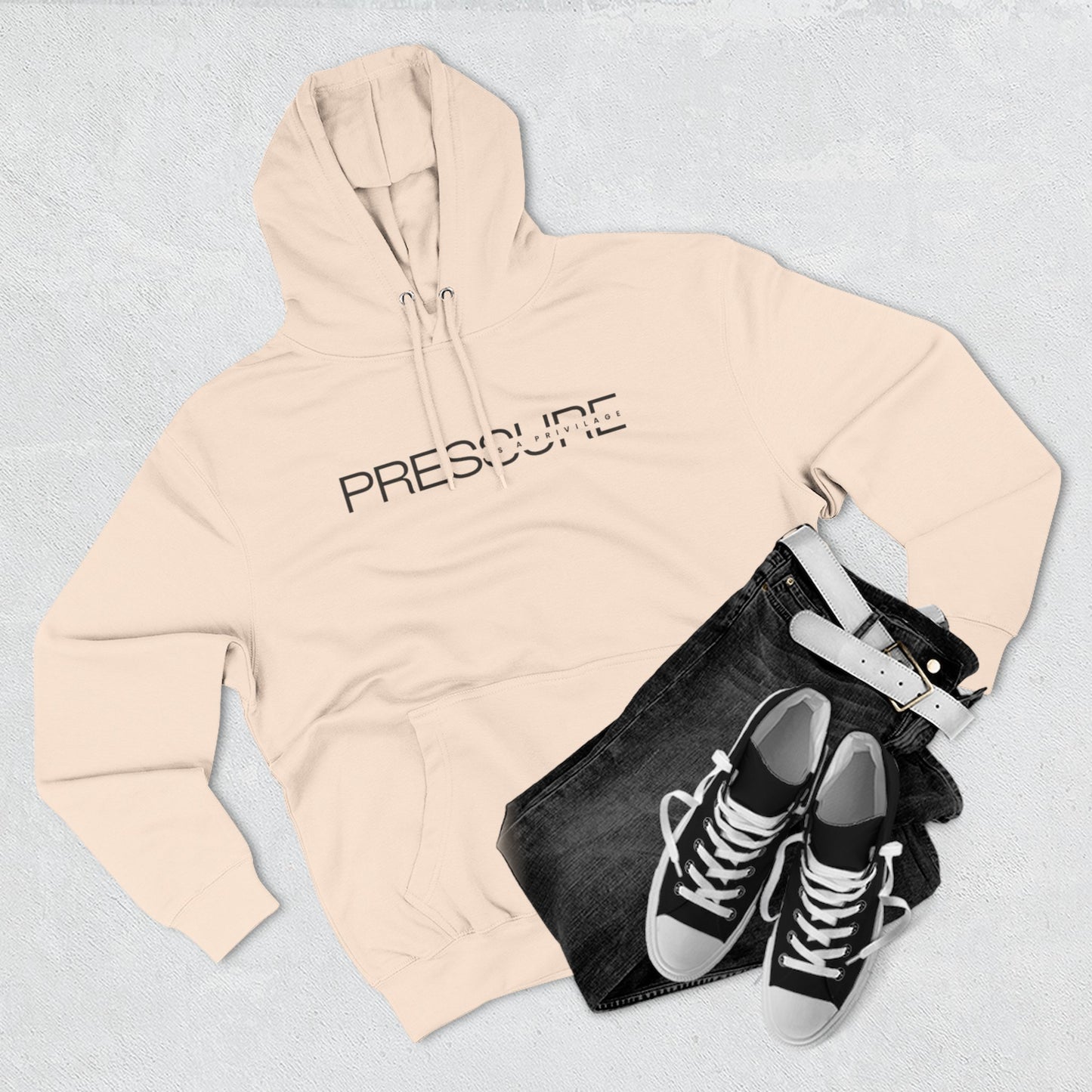 Pressure is a PRIViLAGE Gym Hoodie
