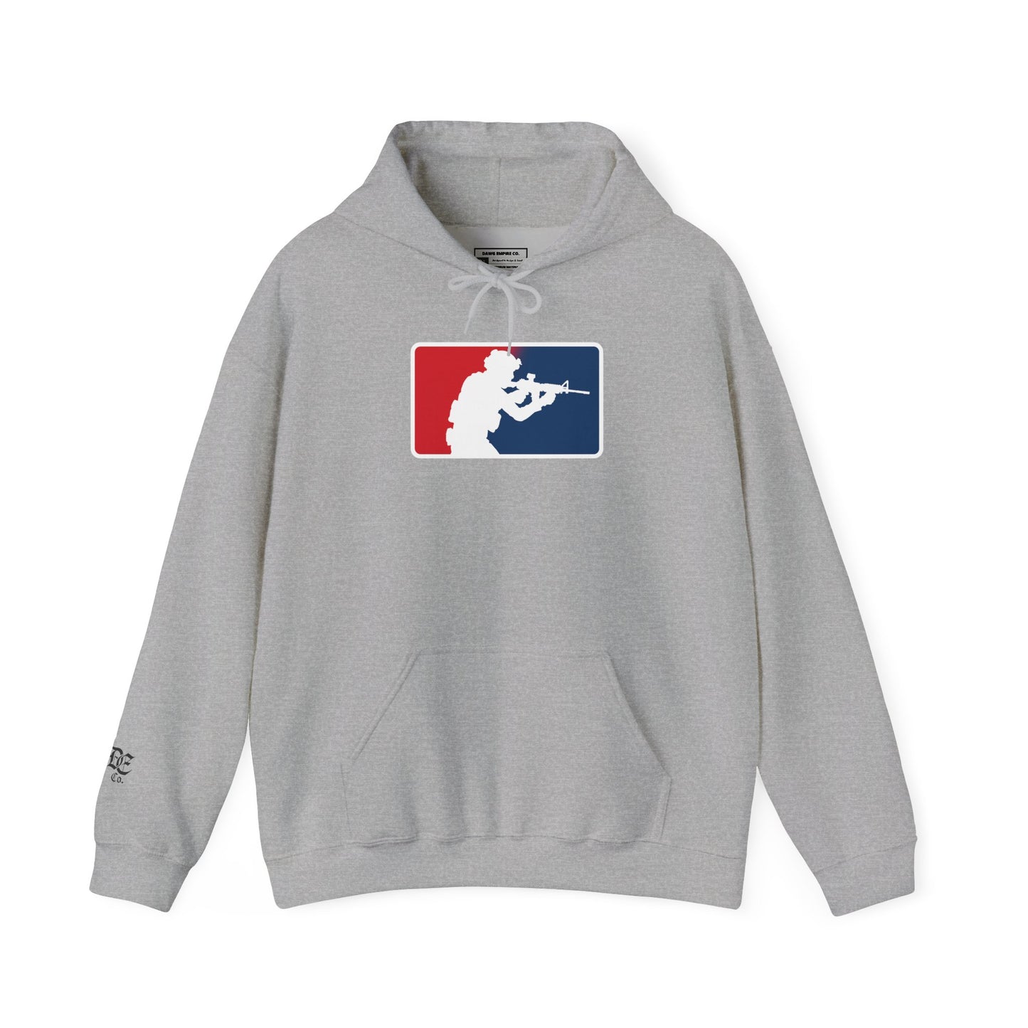 Gun Totter Contact Front Gym Hoodie