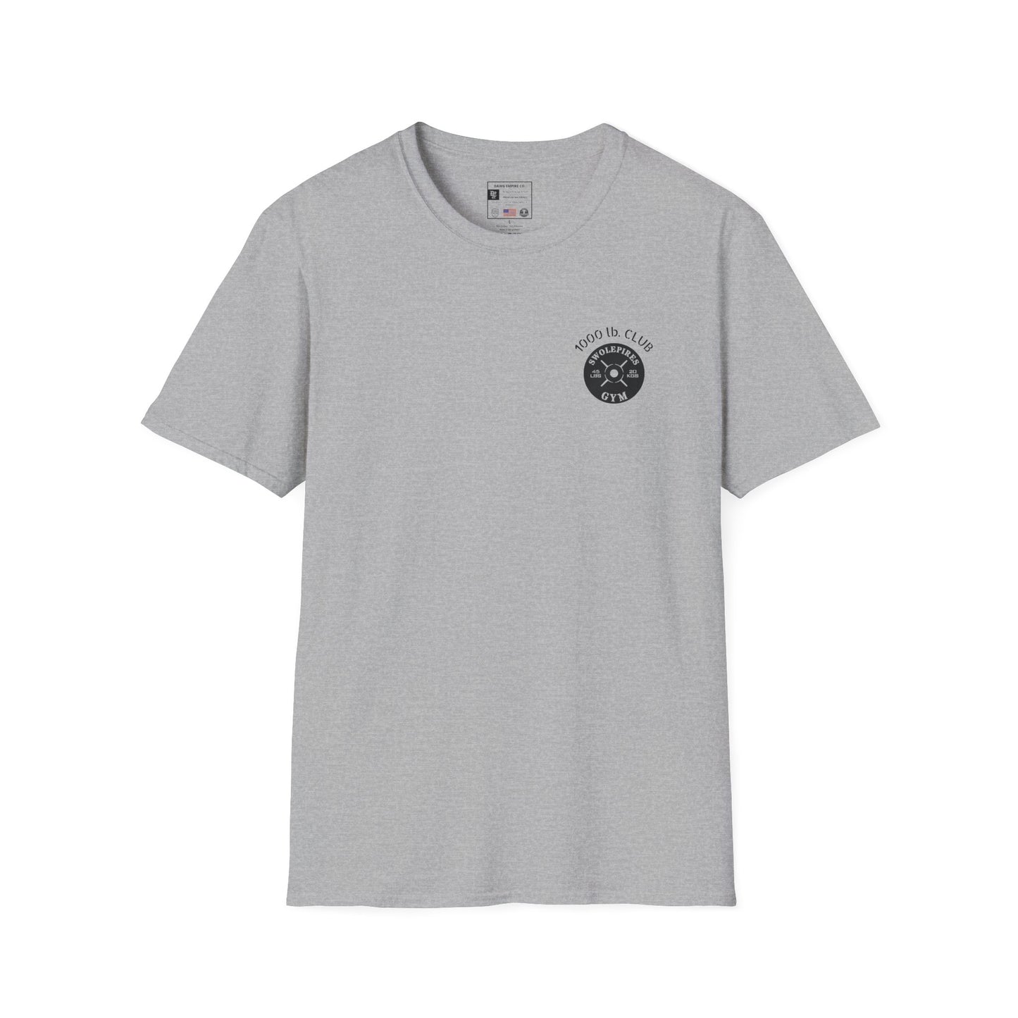 1,000 lb Club OS Gym Tee