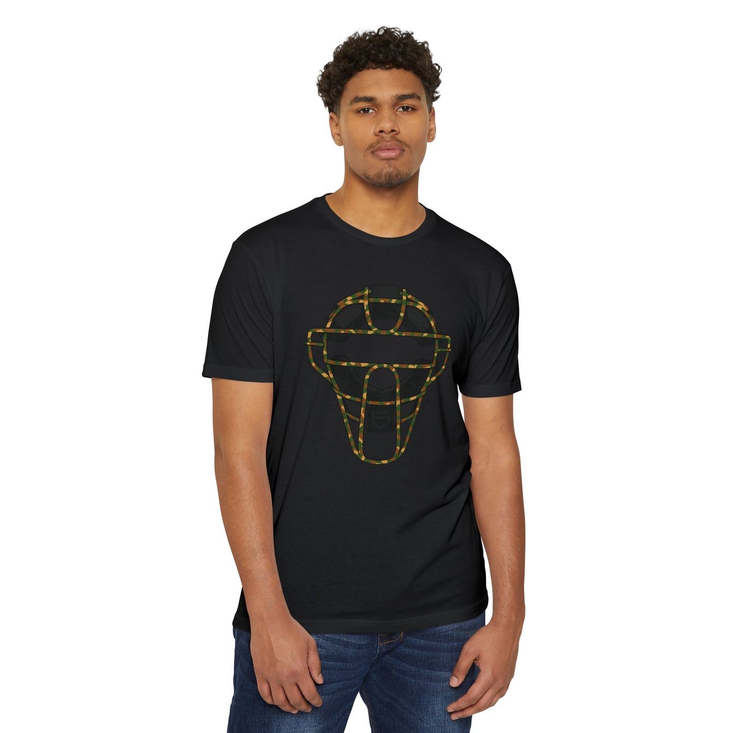 OS Veterans Day Umpire Mask Gym T