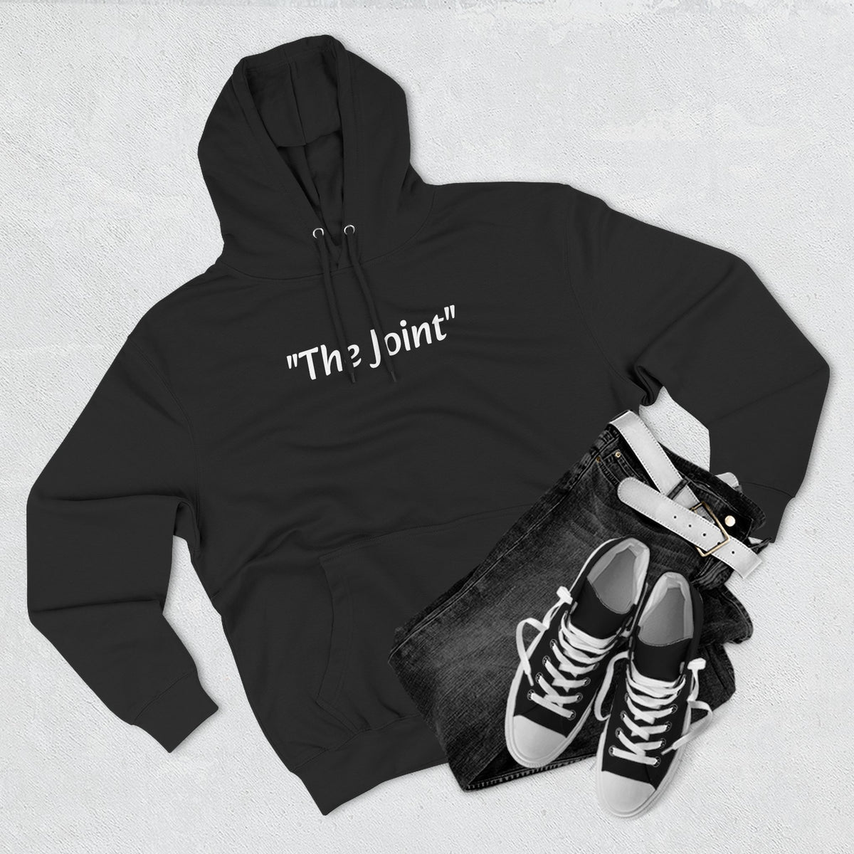 Gym Hoodie - 'The Joint' Three-Panel Fleece Hoodie