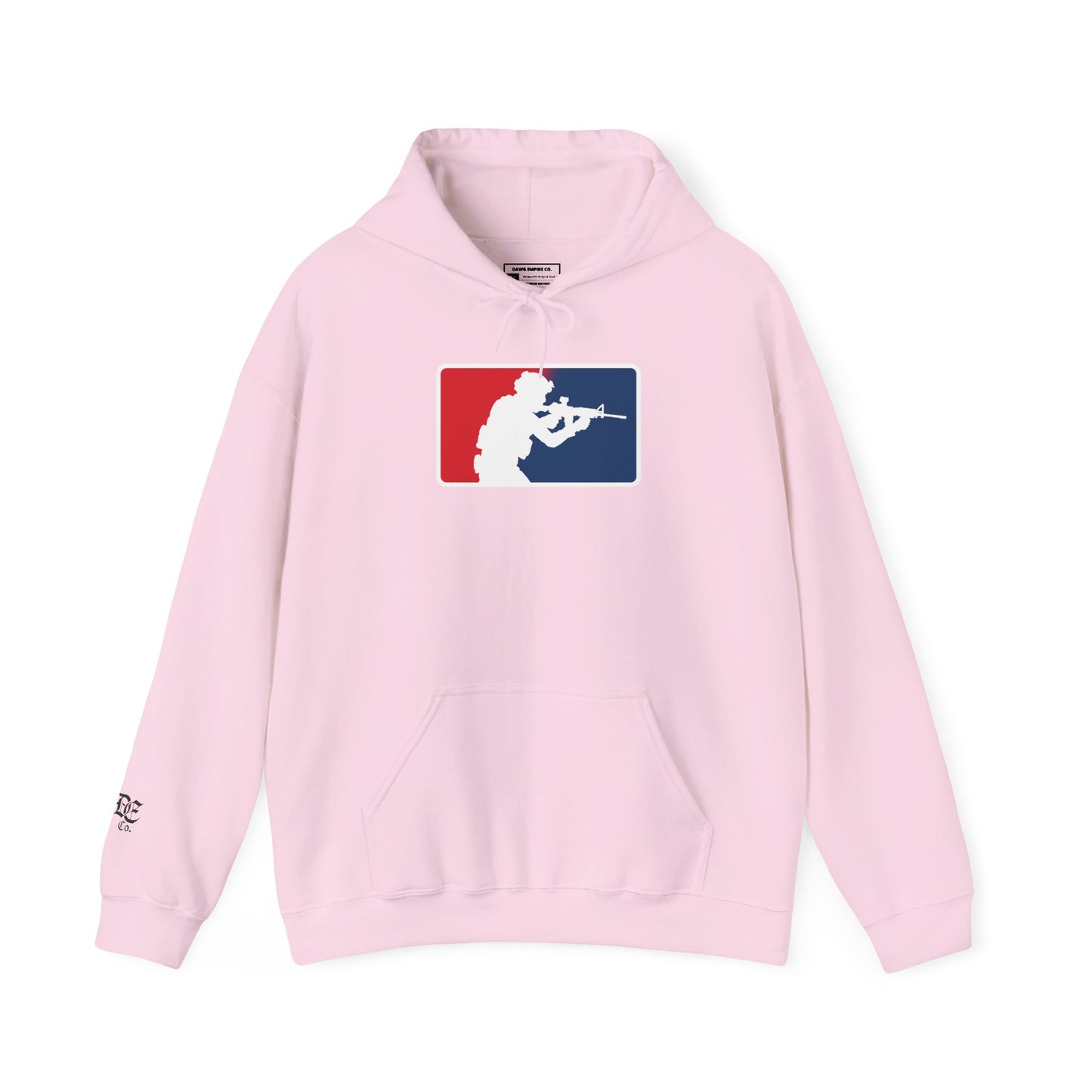 Gun Totter Contact Front Gym Hoodie