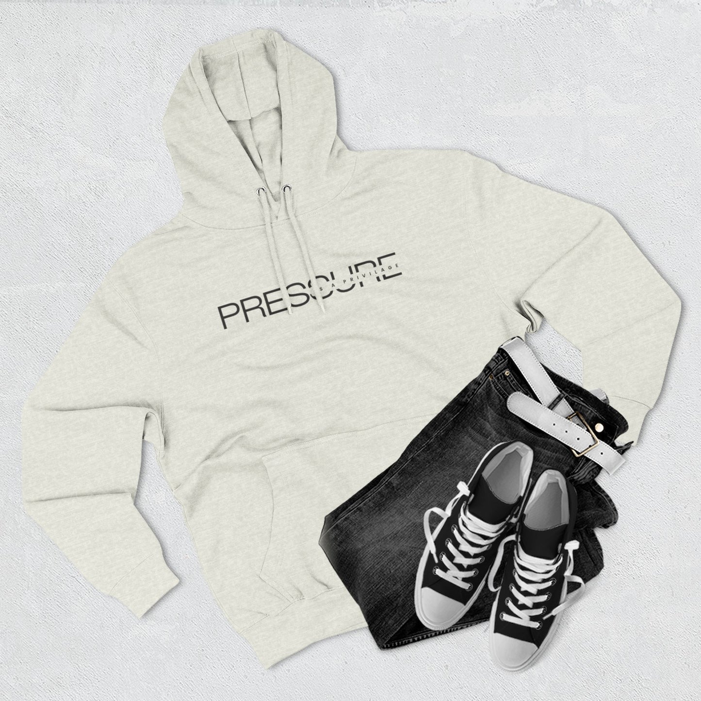Pressure is a PRIViLAGE Gym Hoodie