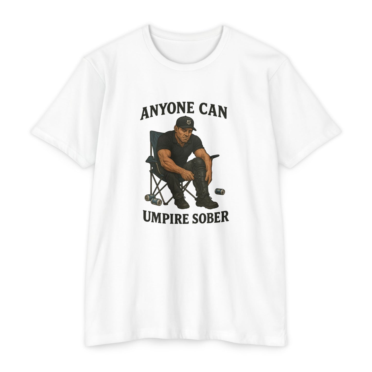 Anyone Can Umpire Sober Gym Tee
