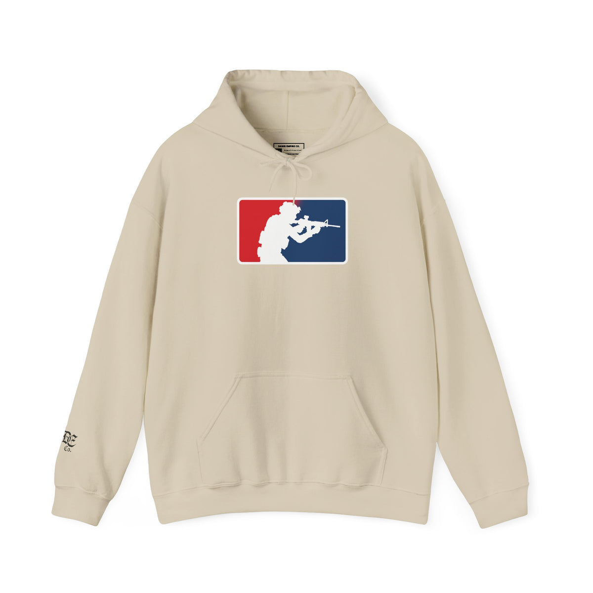 Gun Totter Contact Front Gym Hoodie