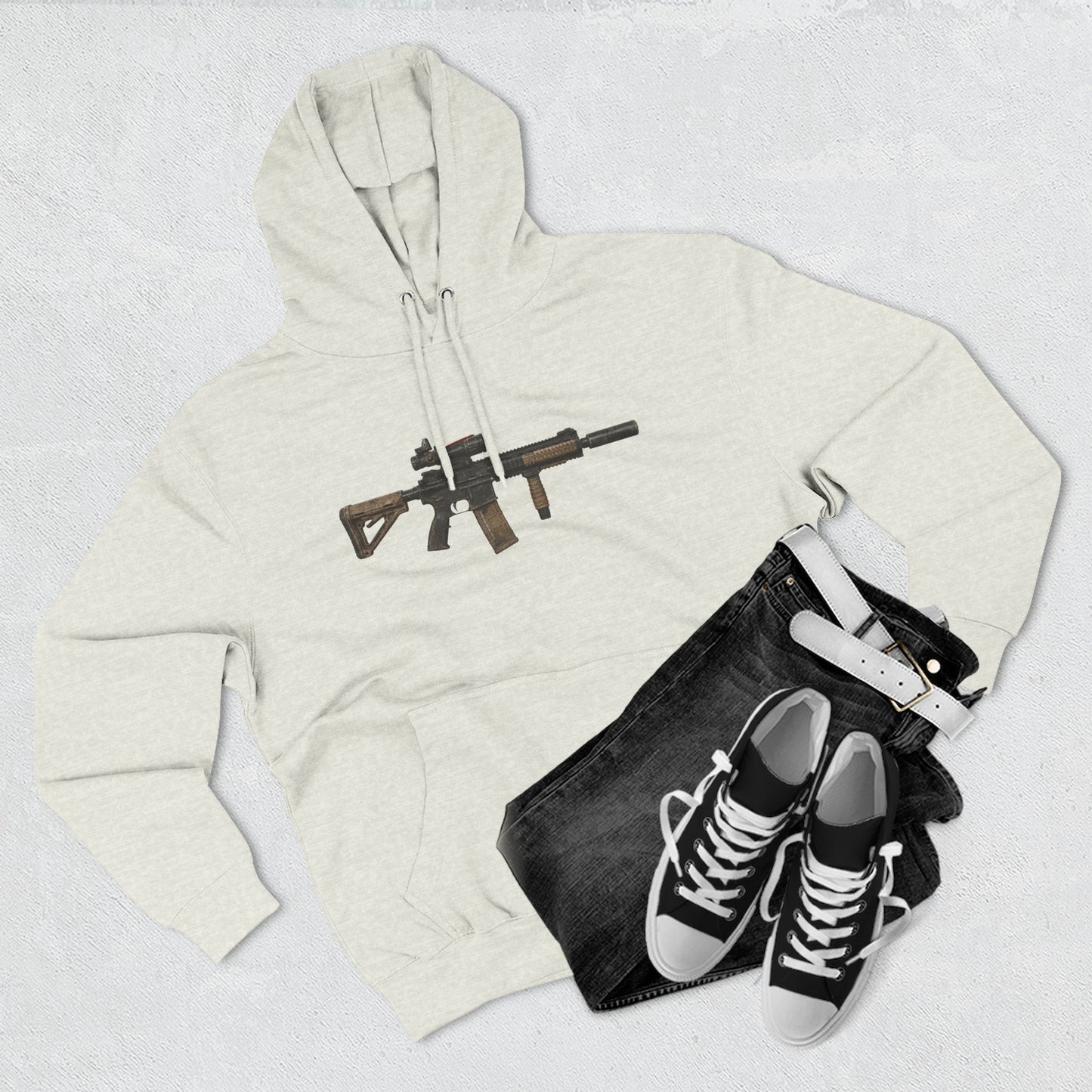 Fleece Hoodie 'AR' Gym Hoodie