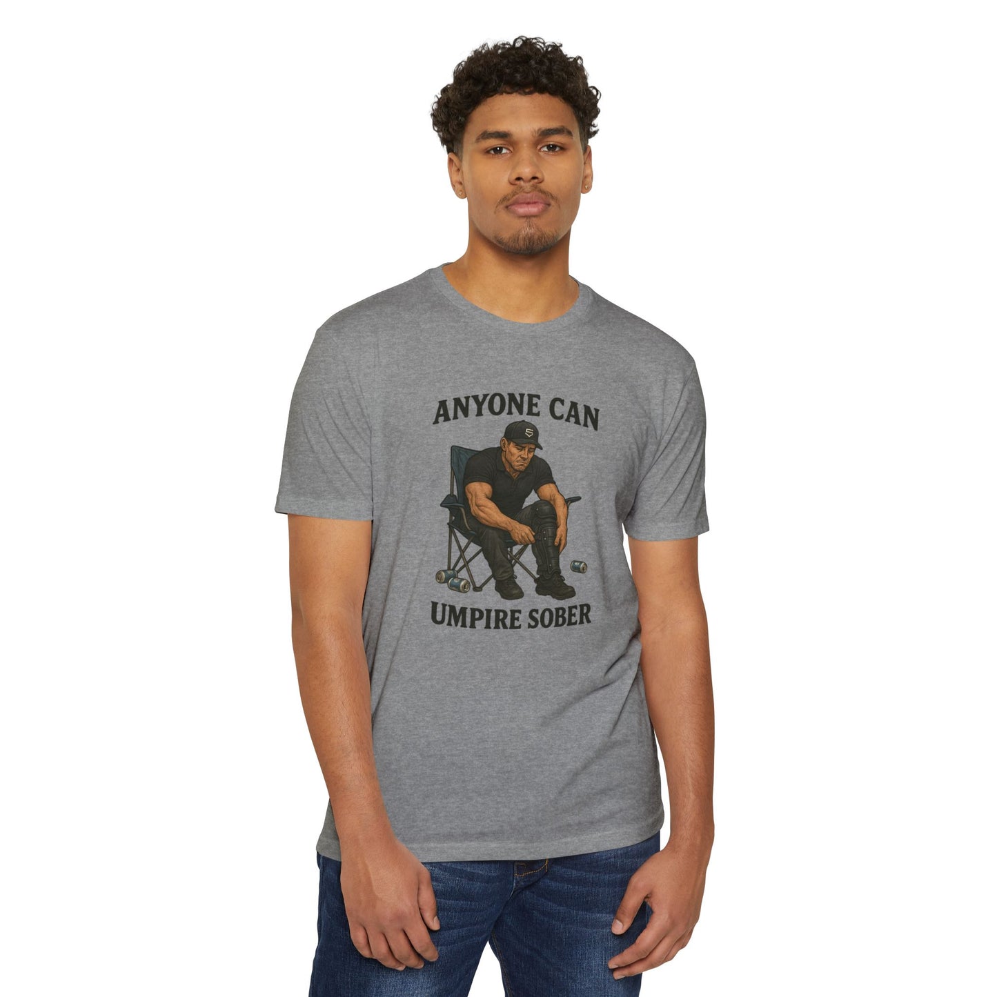 Anyone Can Umpire Sober Gym Tee