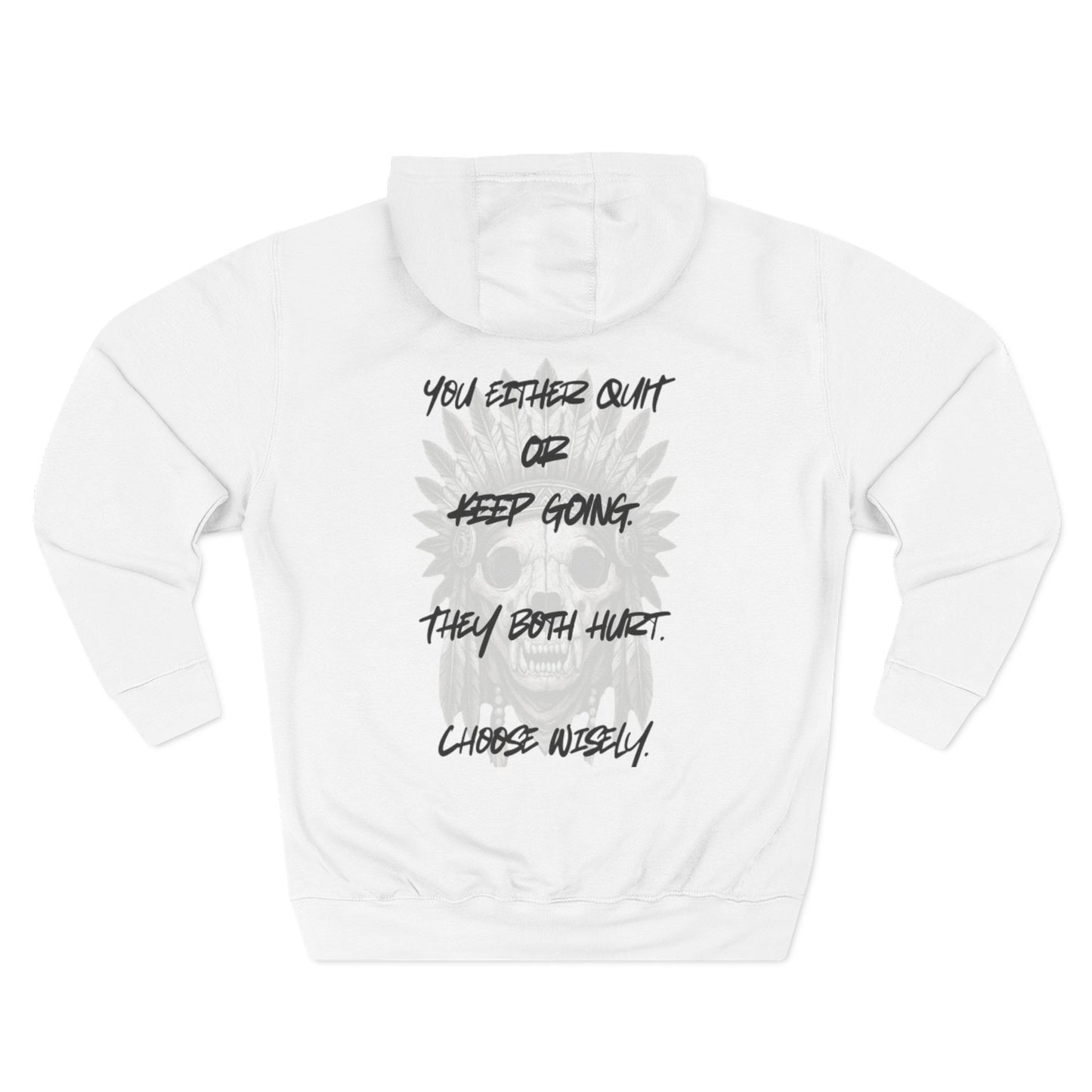 Quit or Keep Going Gym Hoodie