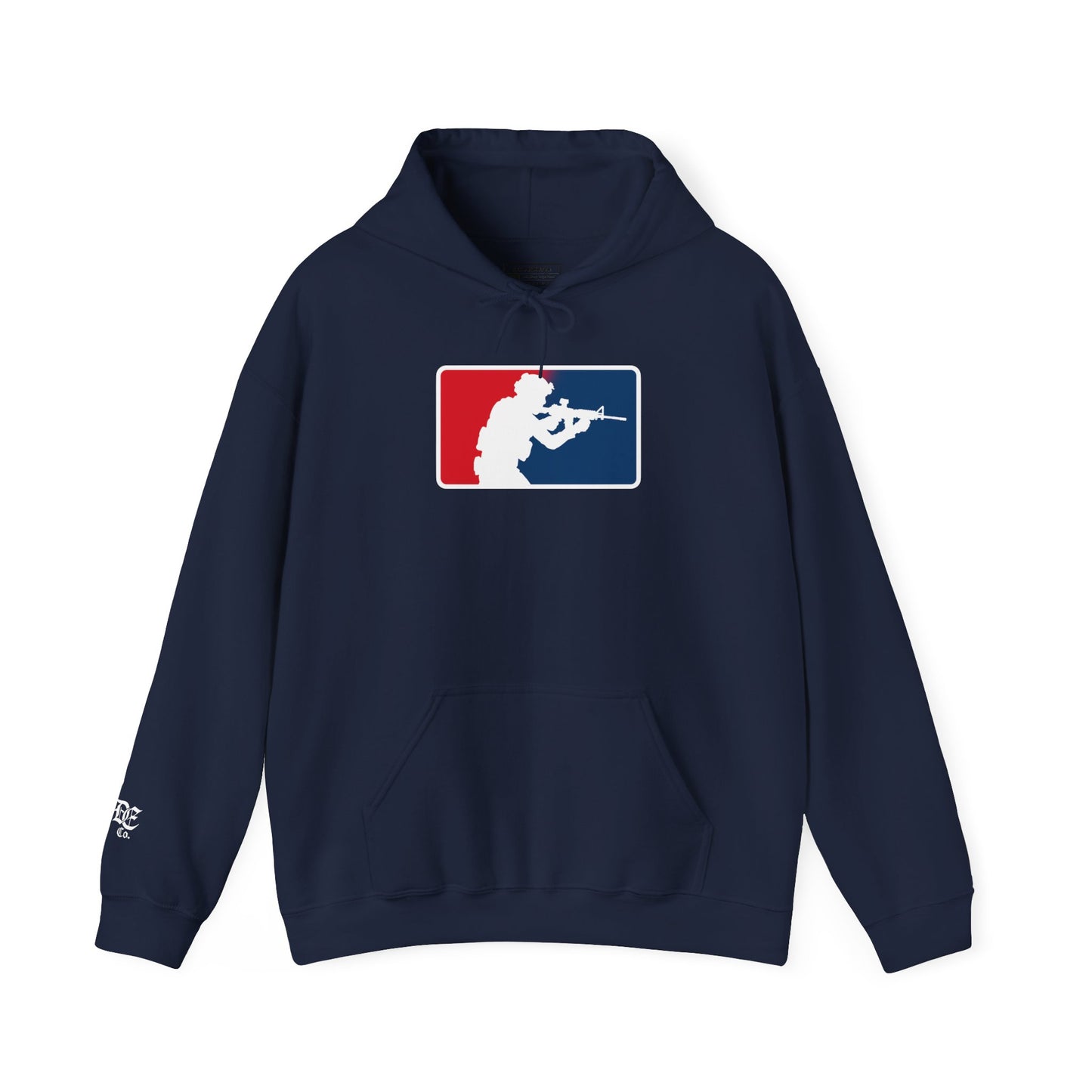 Gun Totter Contact Front Gym Hoodie