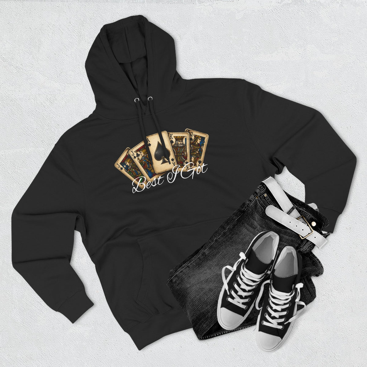 ‘Best I Got’ Gym Hoodie.