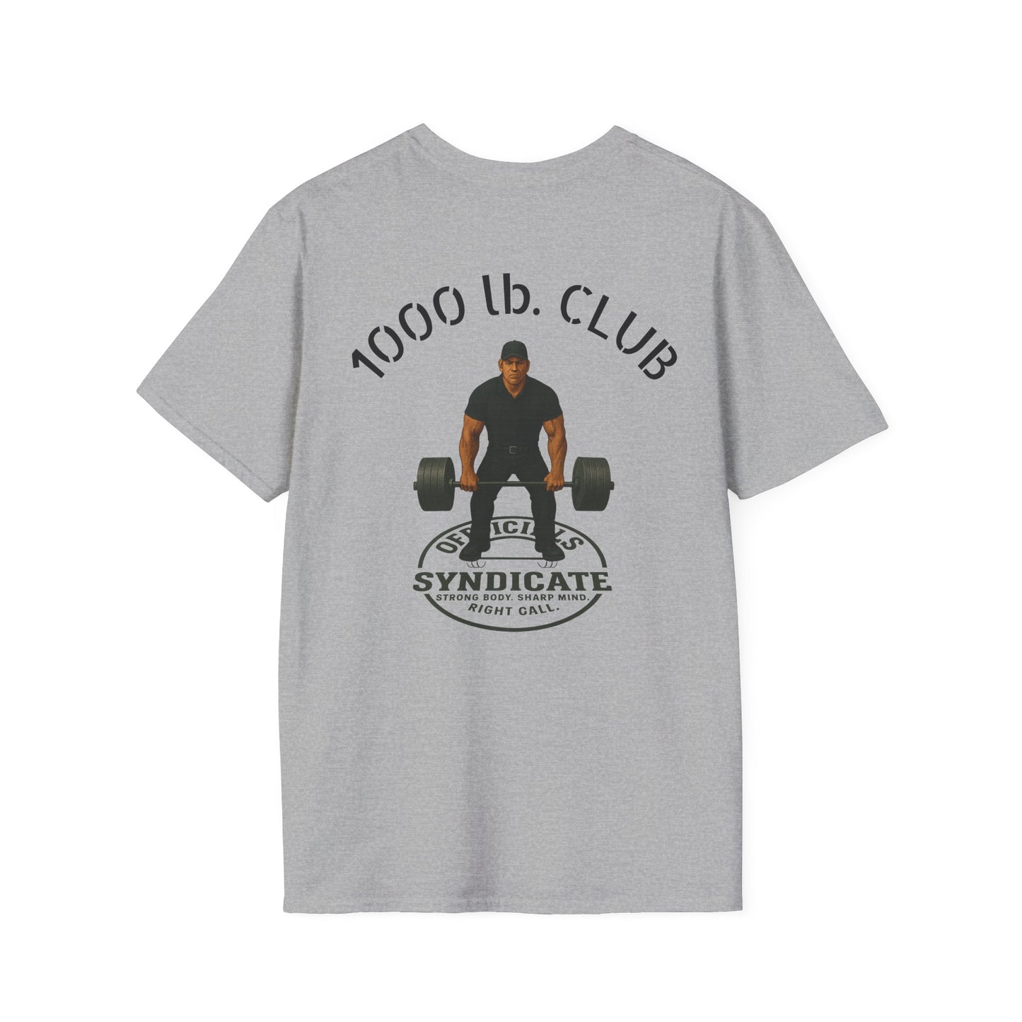 1,000 lb Club OS Gym Tee
