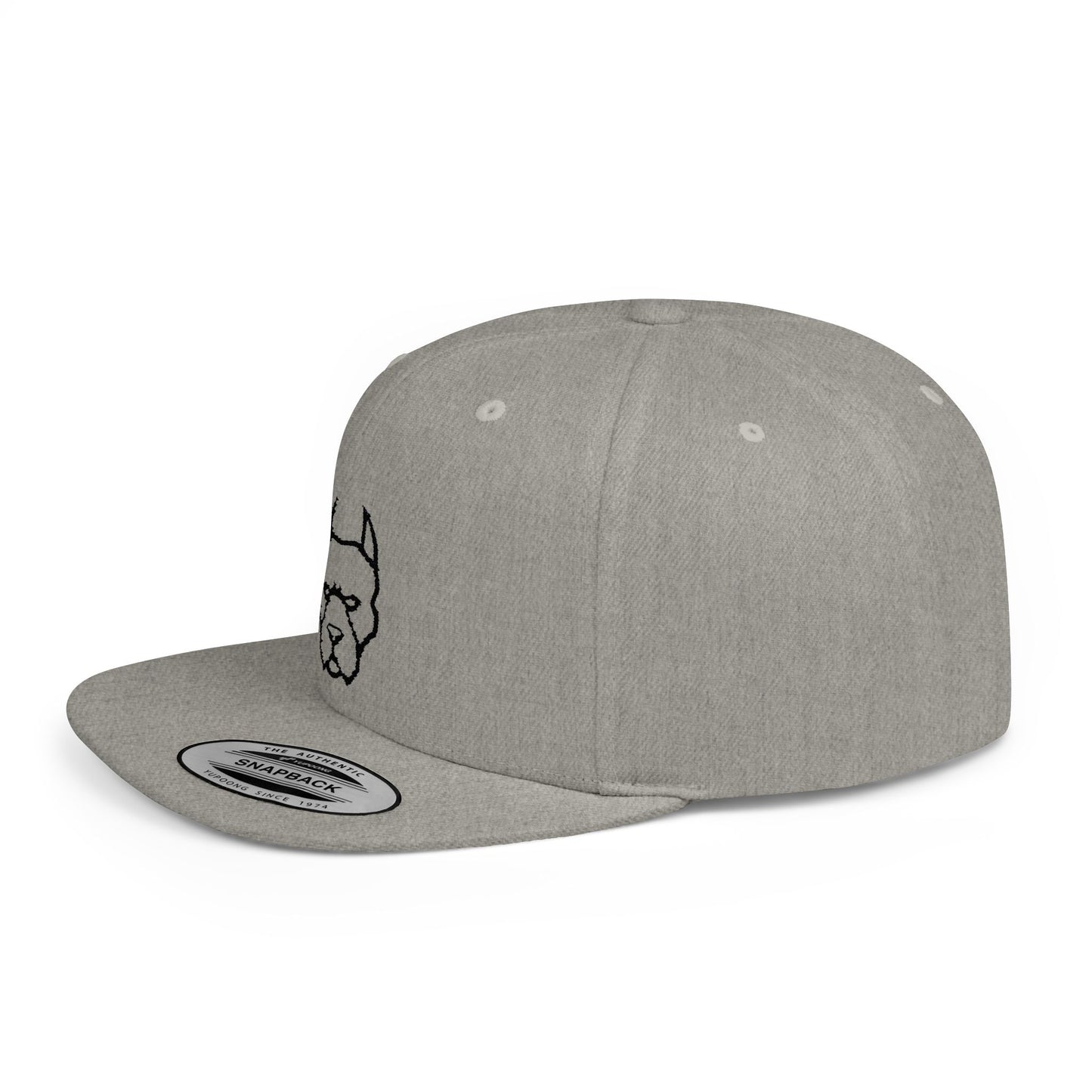 Snapback Hat - Be A DAWG Flat Bill
